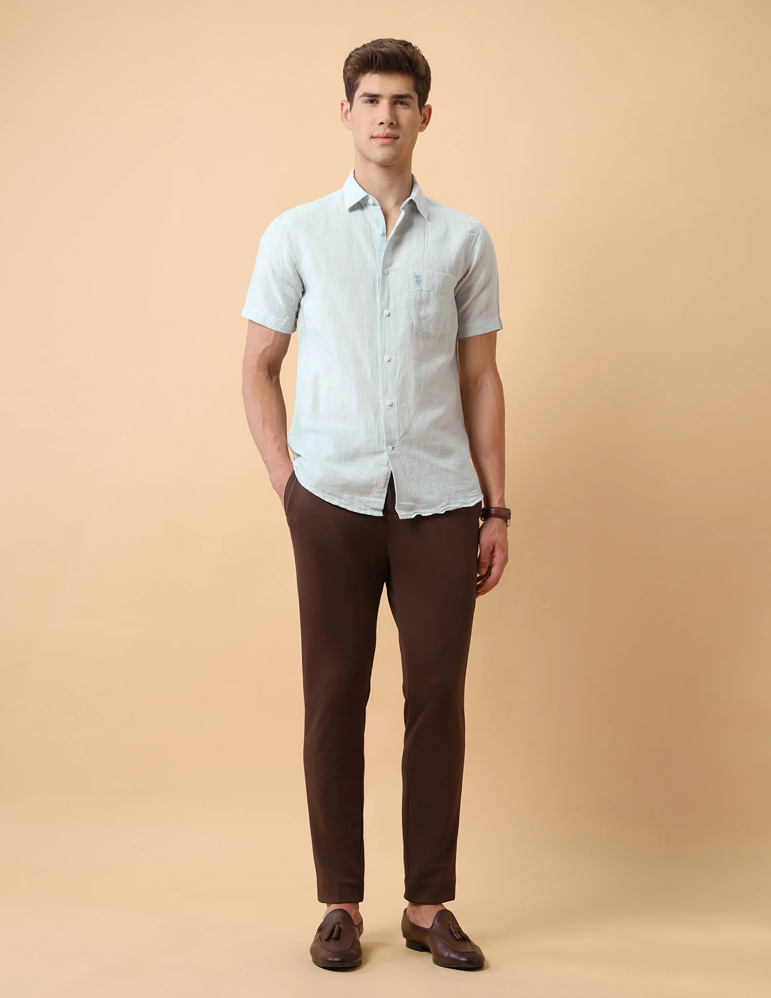 Pacho X Vertical Striped Regular Fit Shirt - Image 3
