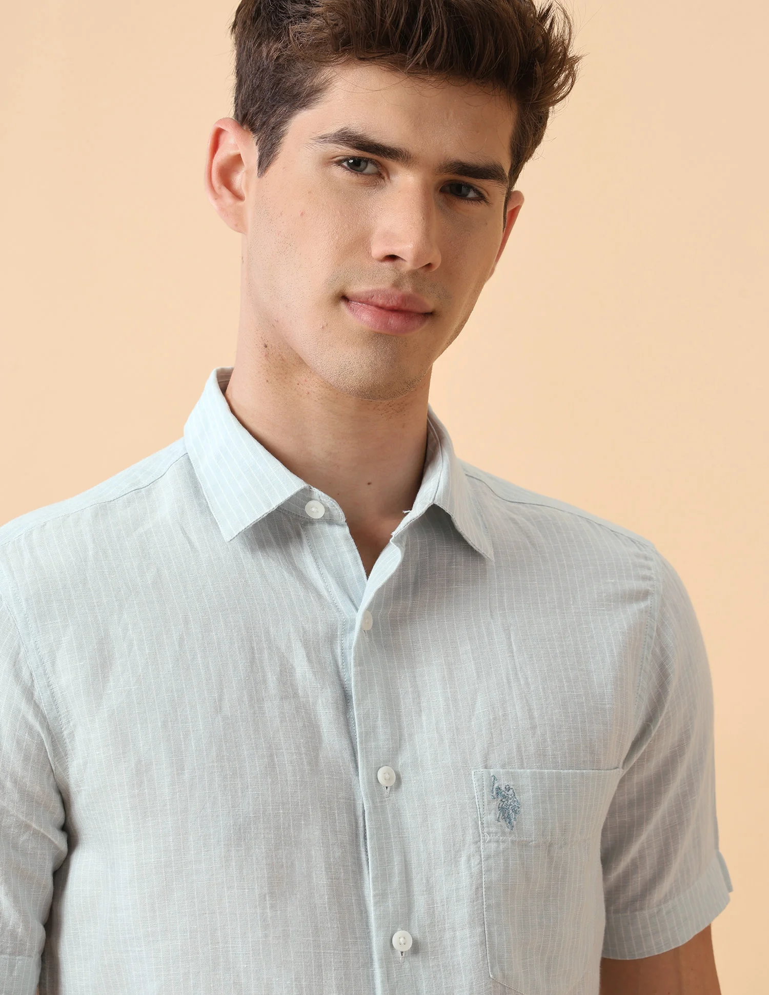 Pacho X Vertical Striped Regular Fit Shirt - Image 7