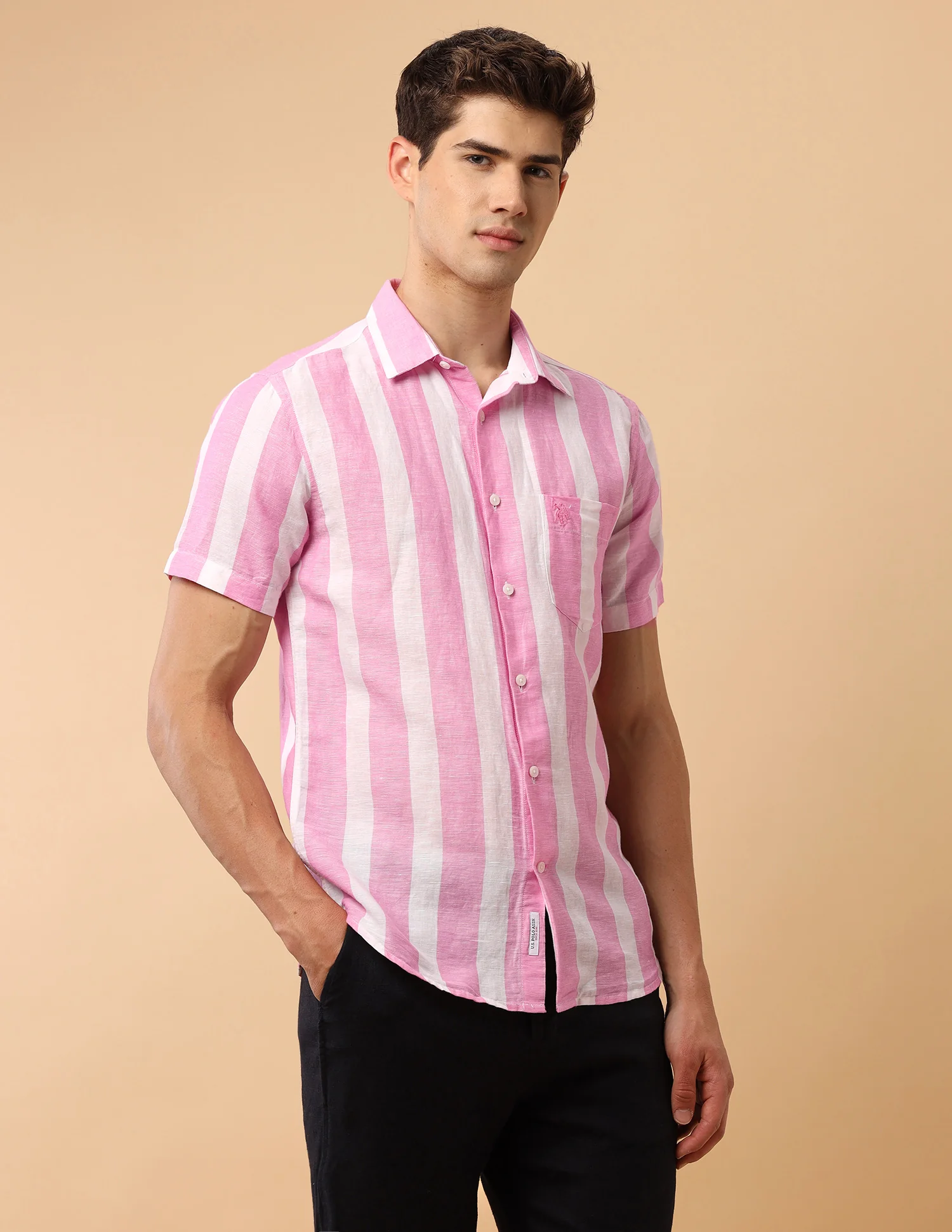 Pacho X Vertical Striped Regular Fit Shirt - Image 4