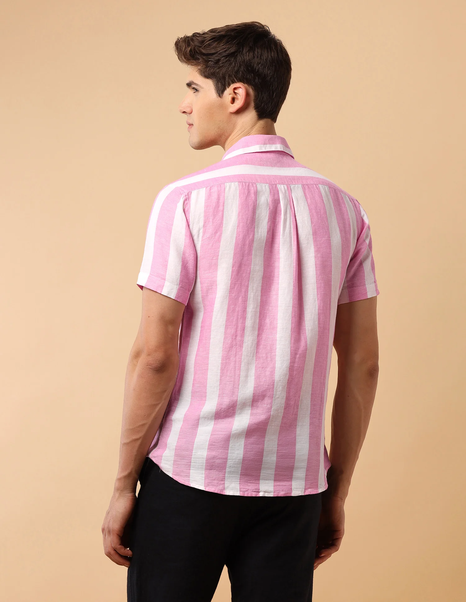 Pacho X Vertical Striped Regular Fit Shirt - Image 5