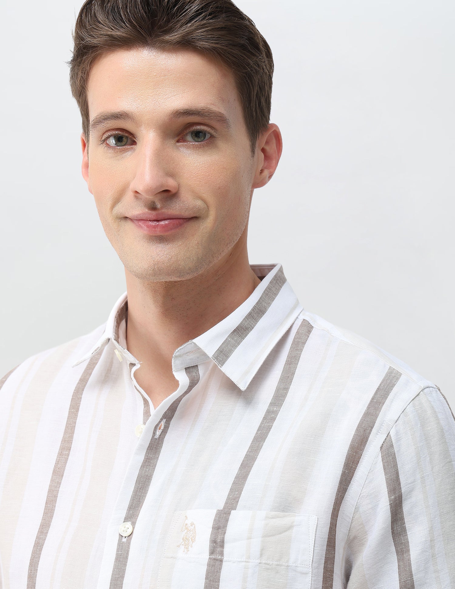 Pacho X Vertical Striped Regular Fit Shirt - Image 7