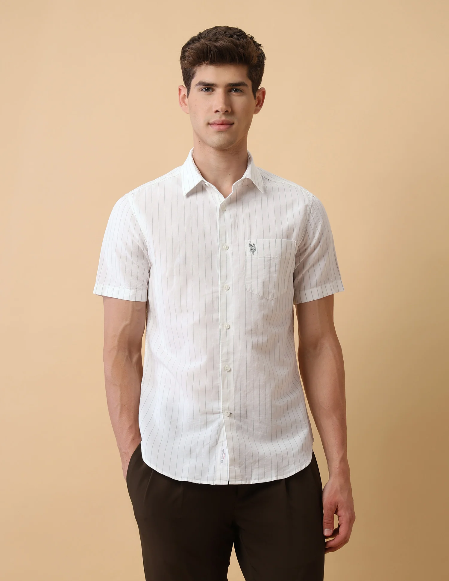 Pacho X Vertical Striped Regular Fit Shirt - Image 6