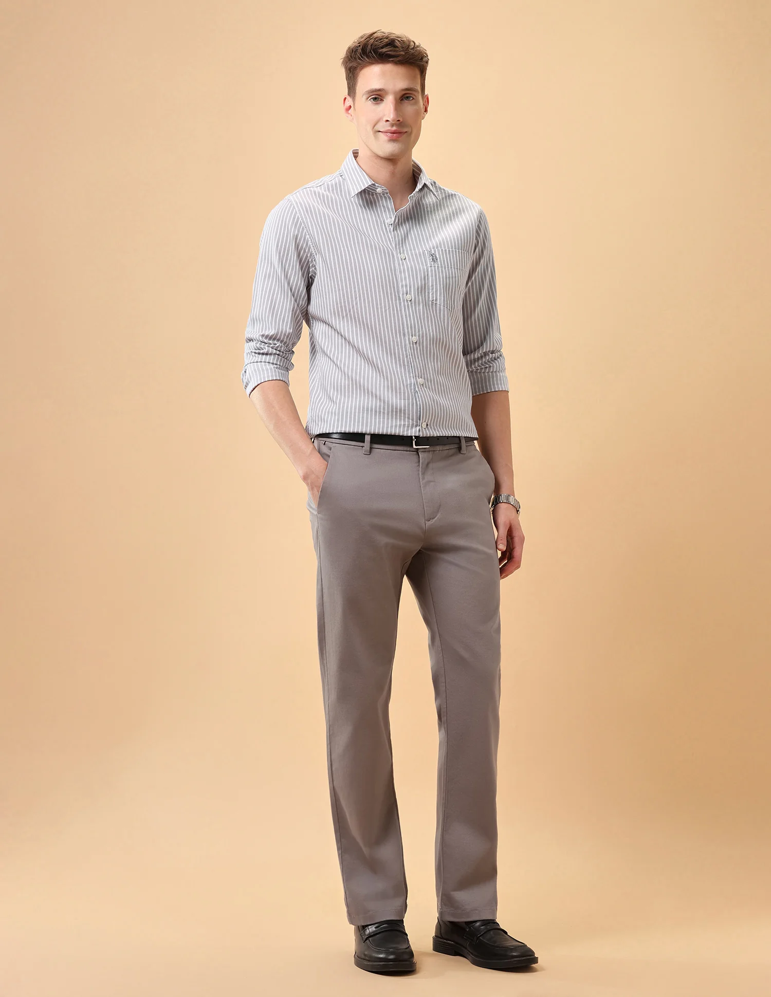 Pacho X Vertical Striped Regular Fit Shirt - Image 3