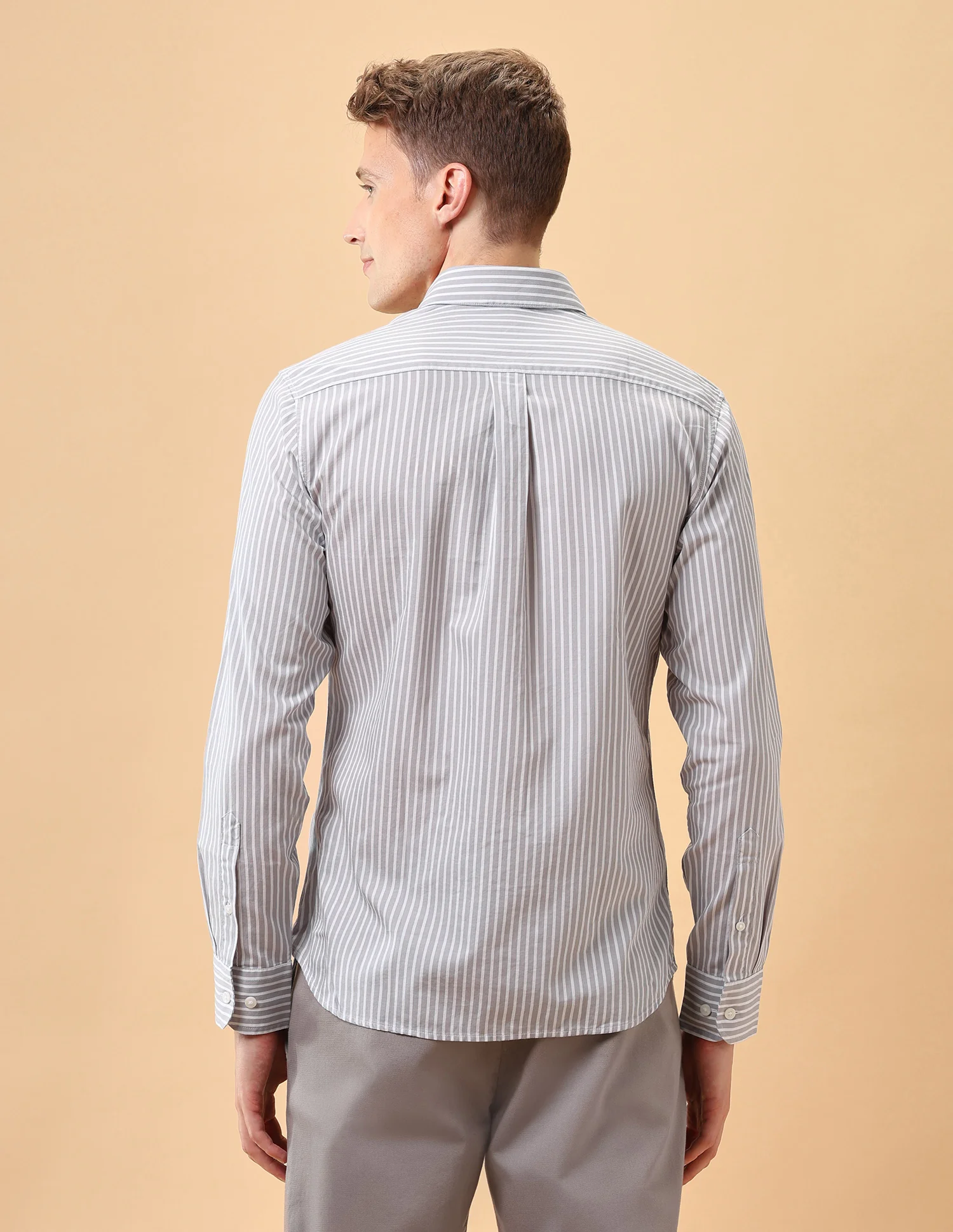 Pacho X Vertical Striped Regular Fit Shirt - Image 5