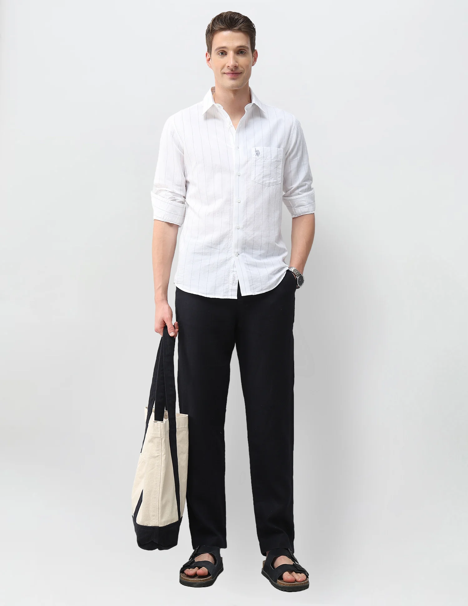 Pacho X Vertical Striped Regular Fit Shirt - Image 3