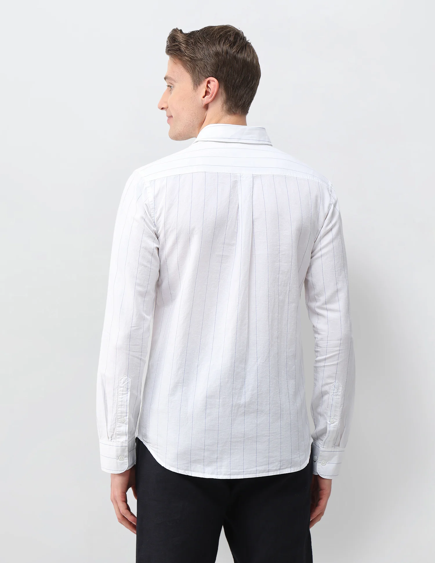 Pacho X Vertical Striped Regular Fit Shirt - Image 5