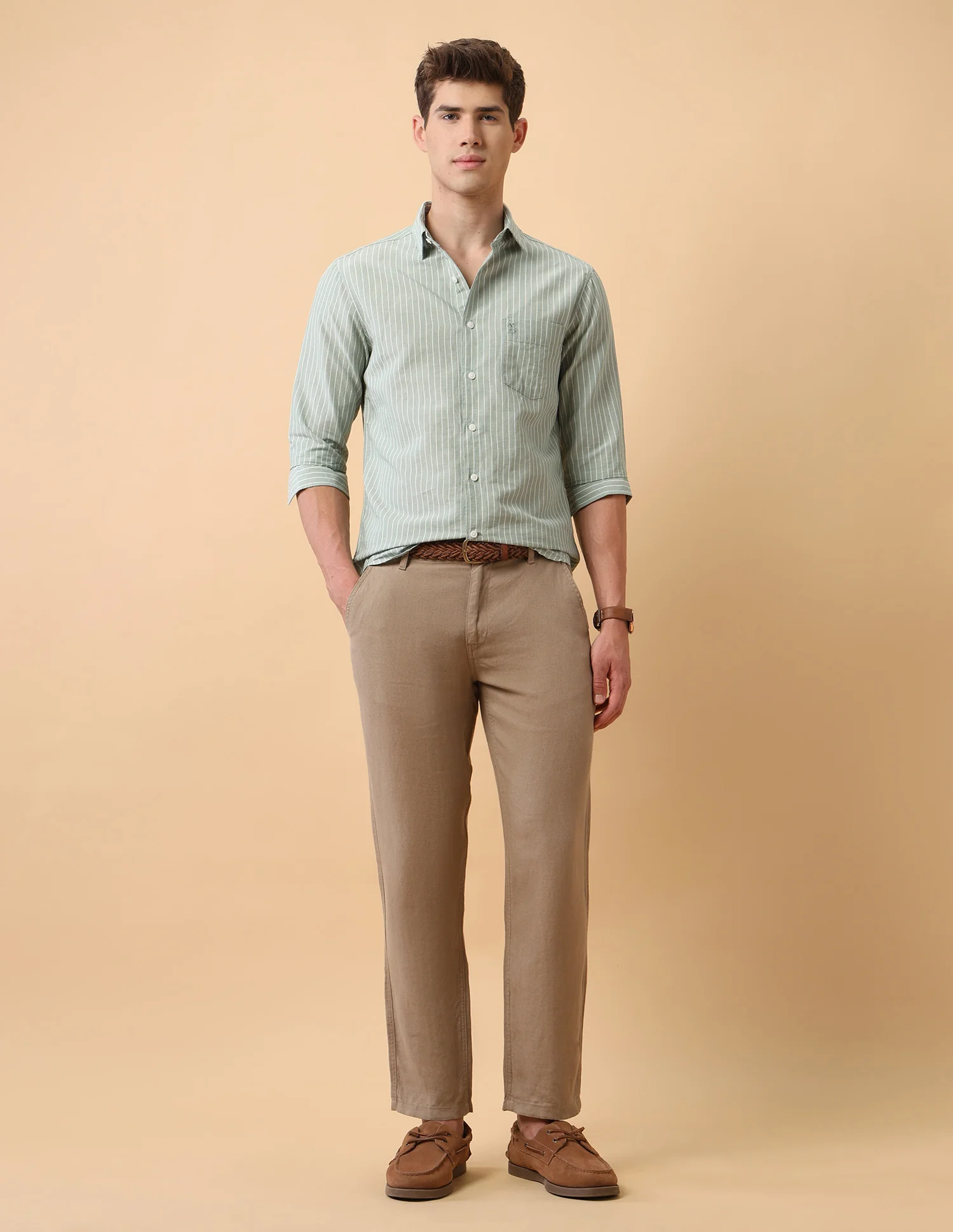 Pacho X Vertical Striped Regular Fit Shirt - Image 3