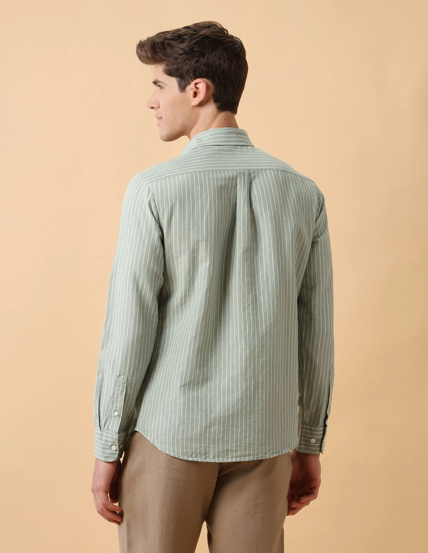 Pacho X Vertical Striped Regular Fit Shirt - Image 5