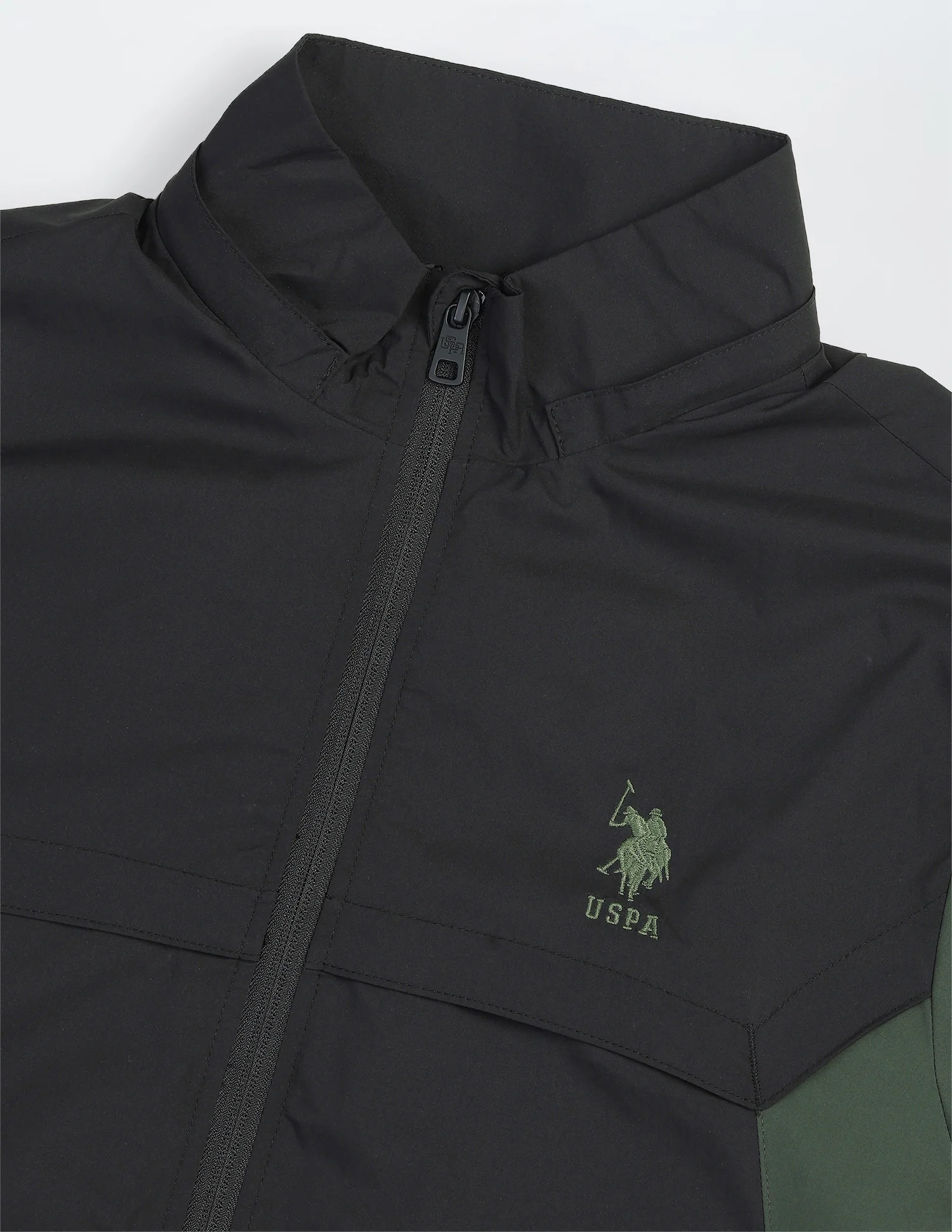 Packable Detachable Hood Colour Blocked Jacket - Image 10