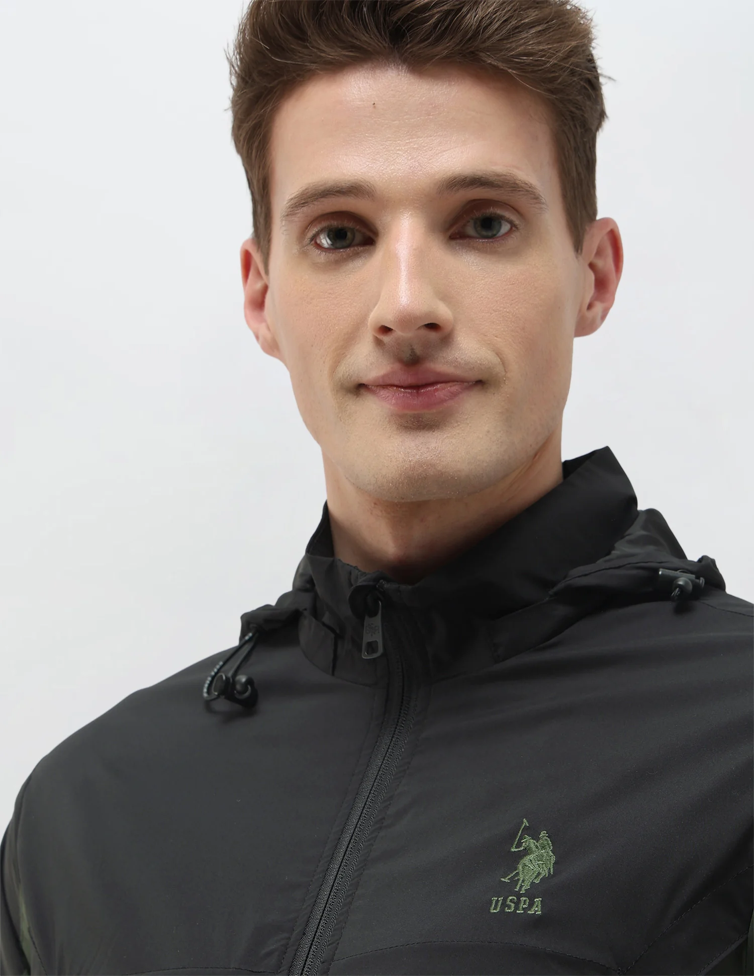 Packable Detachable Hood Colour Blocked Jacket - Image 7