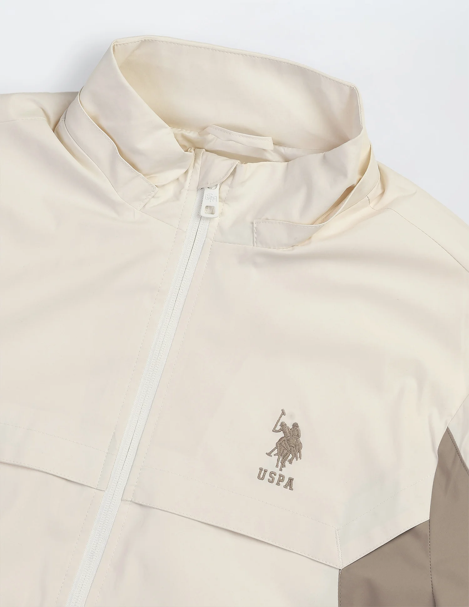 Packable Detachable Hood Colour Blocked Jacket - Image 10