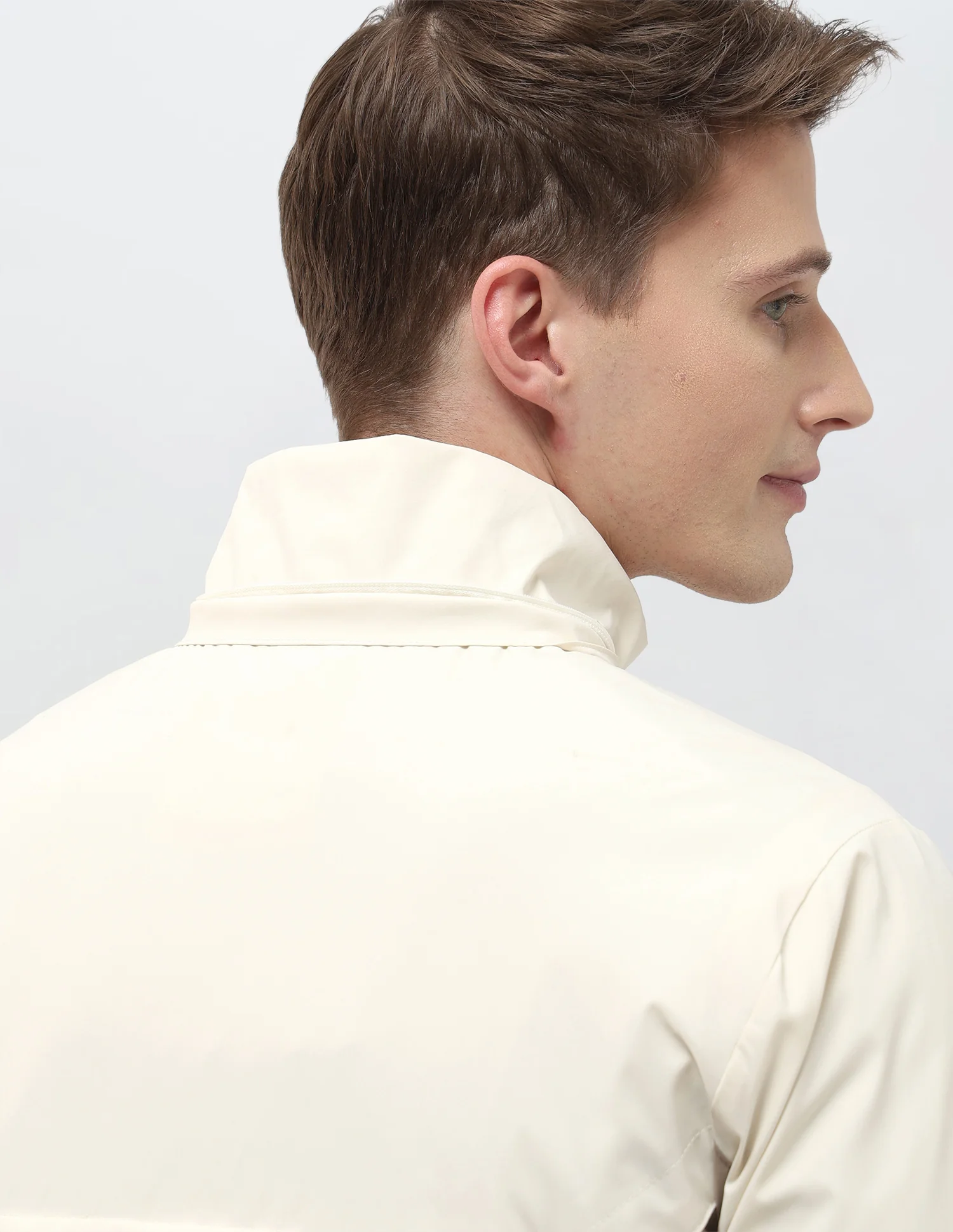Packable Detachable Hood Colour Blocked Jacket - Image 9