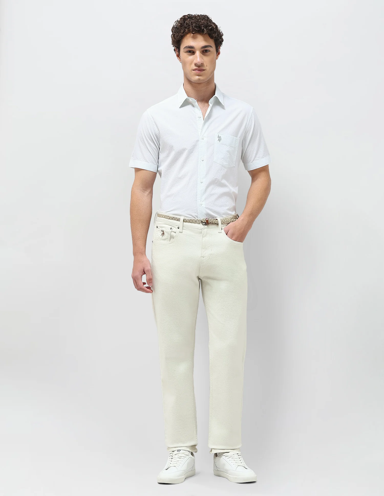 Pinstriped Seersucker Shirt - Image 3
