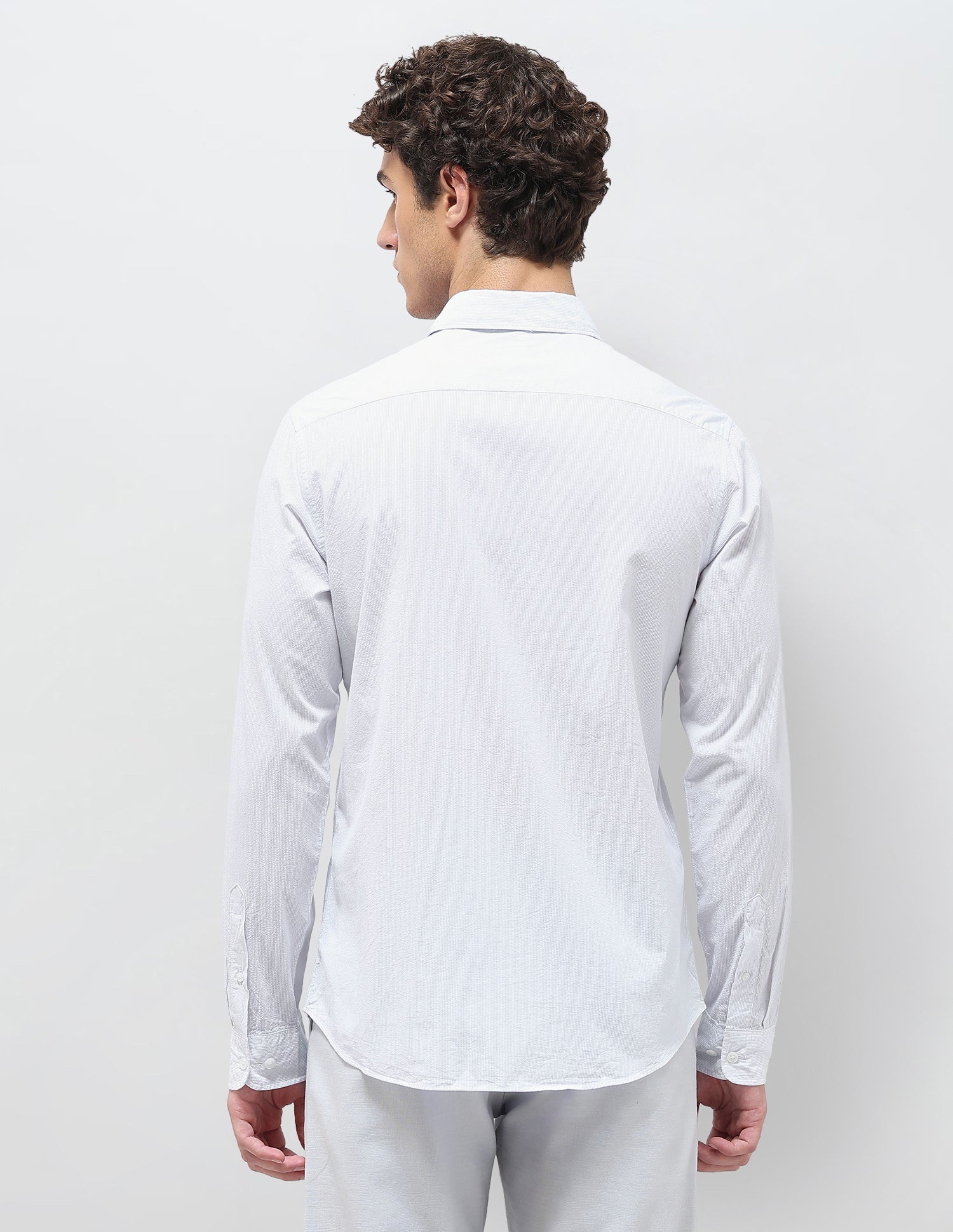 Pinstriped Seersucker Shirt - Image 5