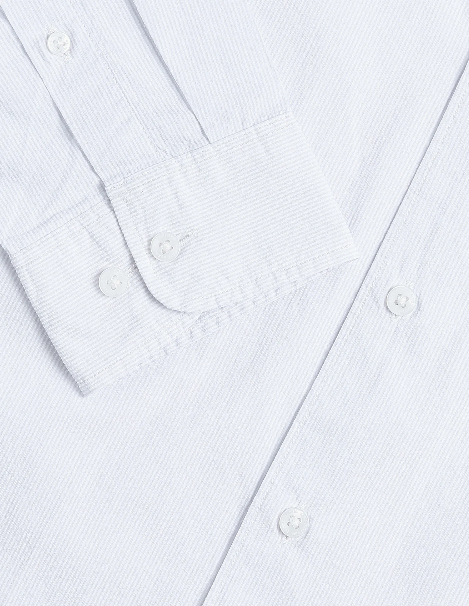 Pinstriped Seersucker Shirt - Image 8