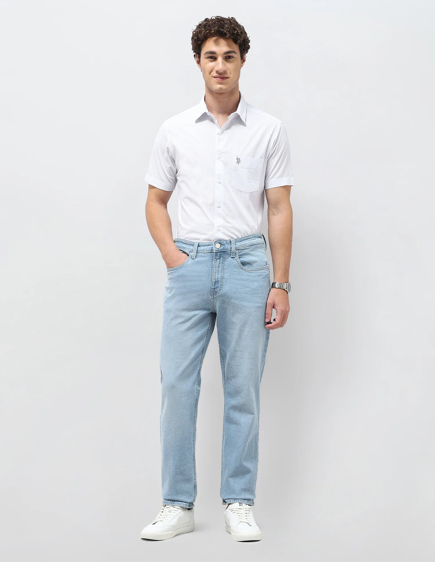 Pinstriped Seersucker Shirt - Image 3