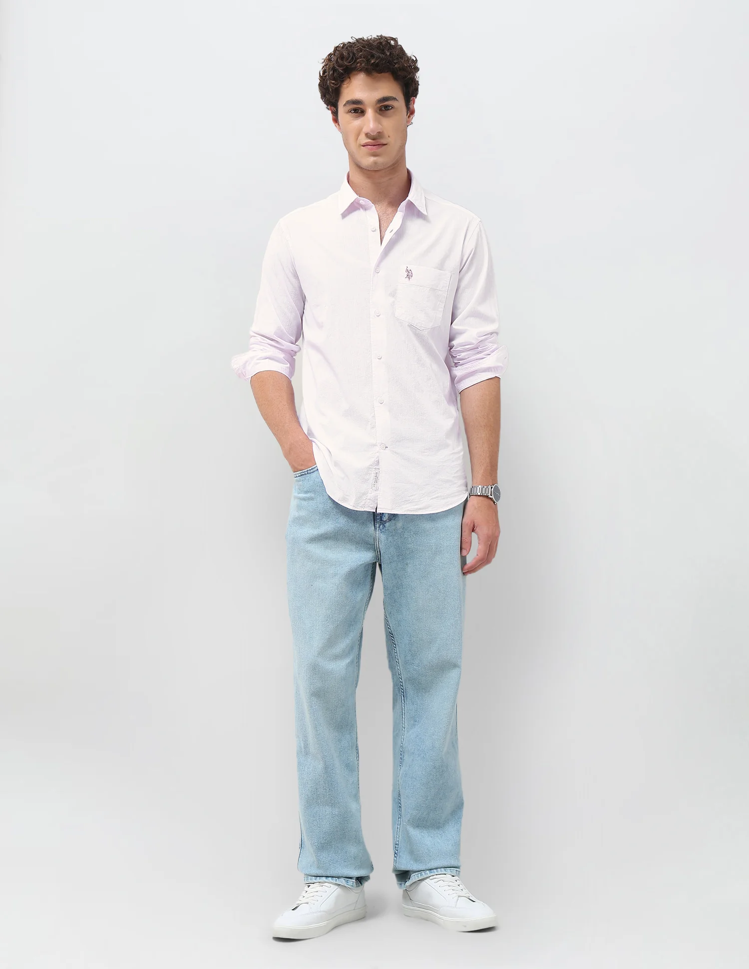 Pinstriped Seersucker Shirt - Image 3