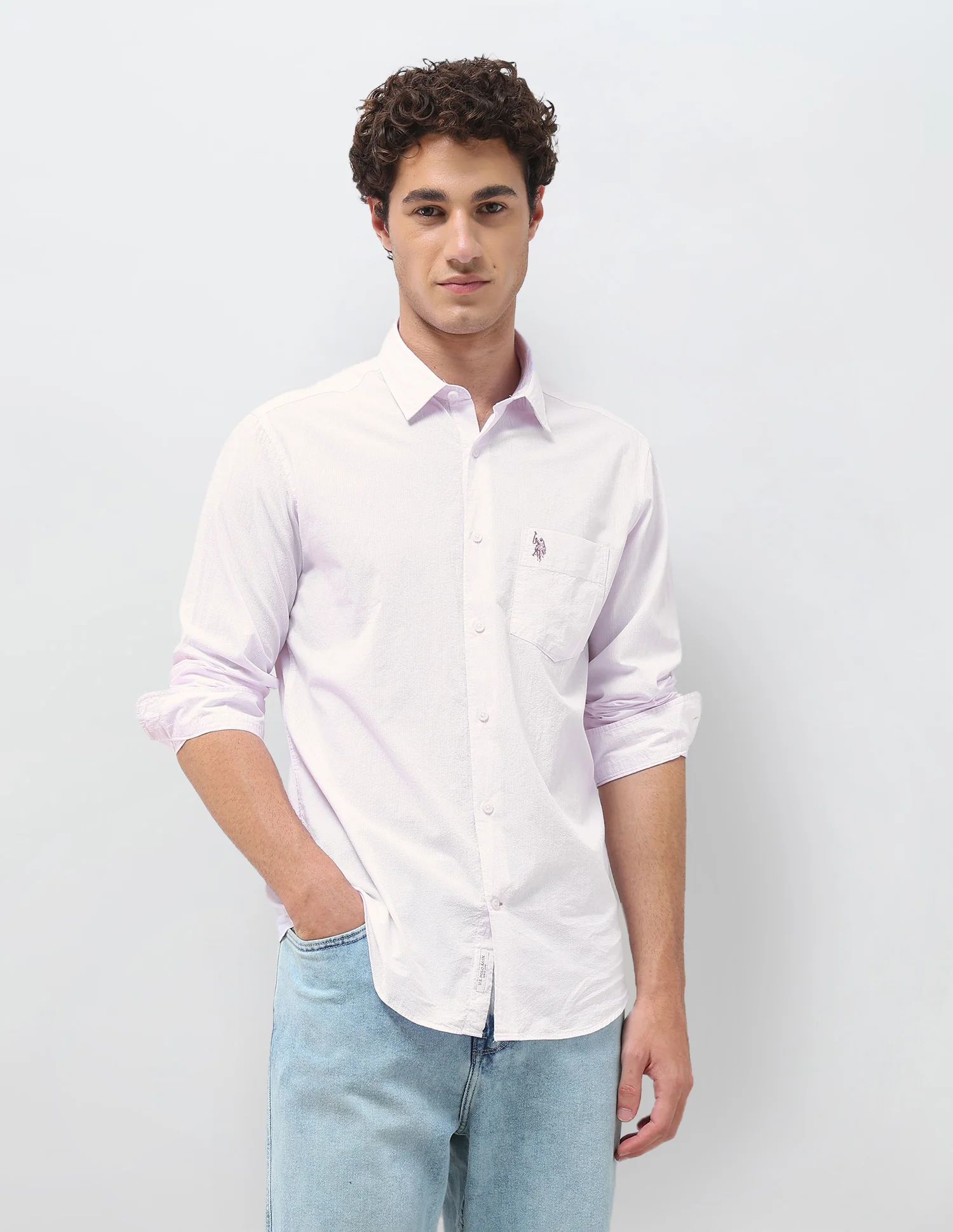 Pinstriped Seersucker Shirt - Image 4