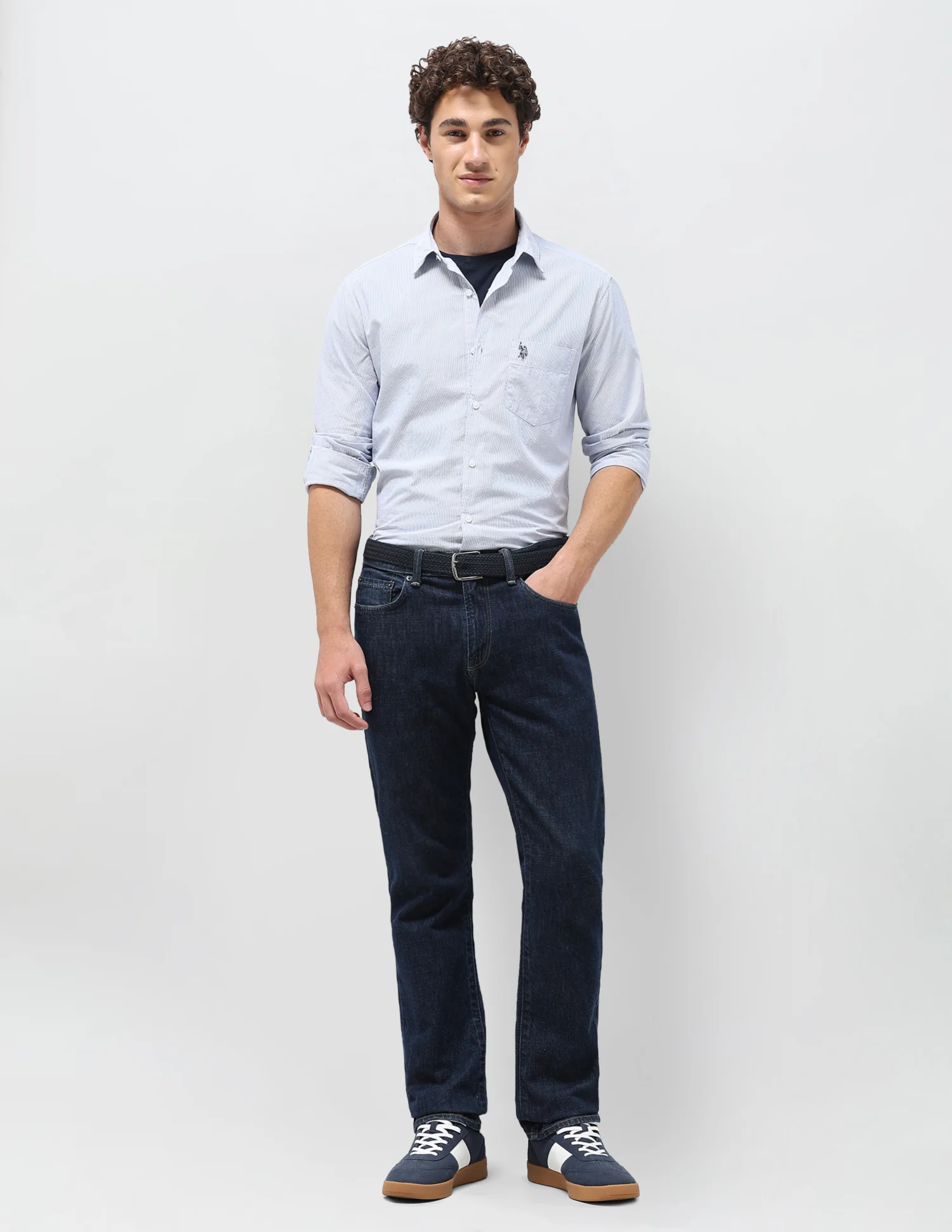 Pinstriped Seersucker Shirt - Image 3