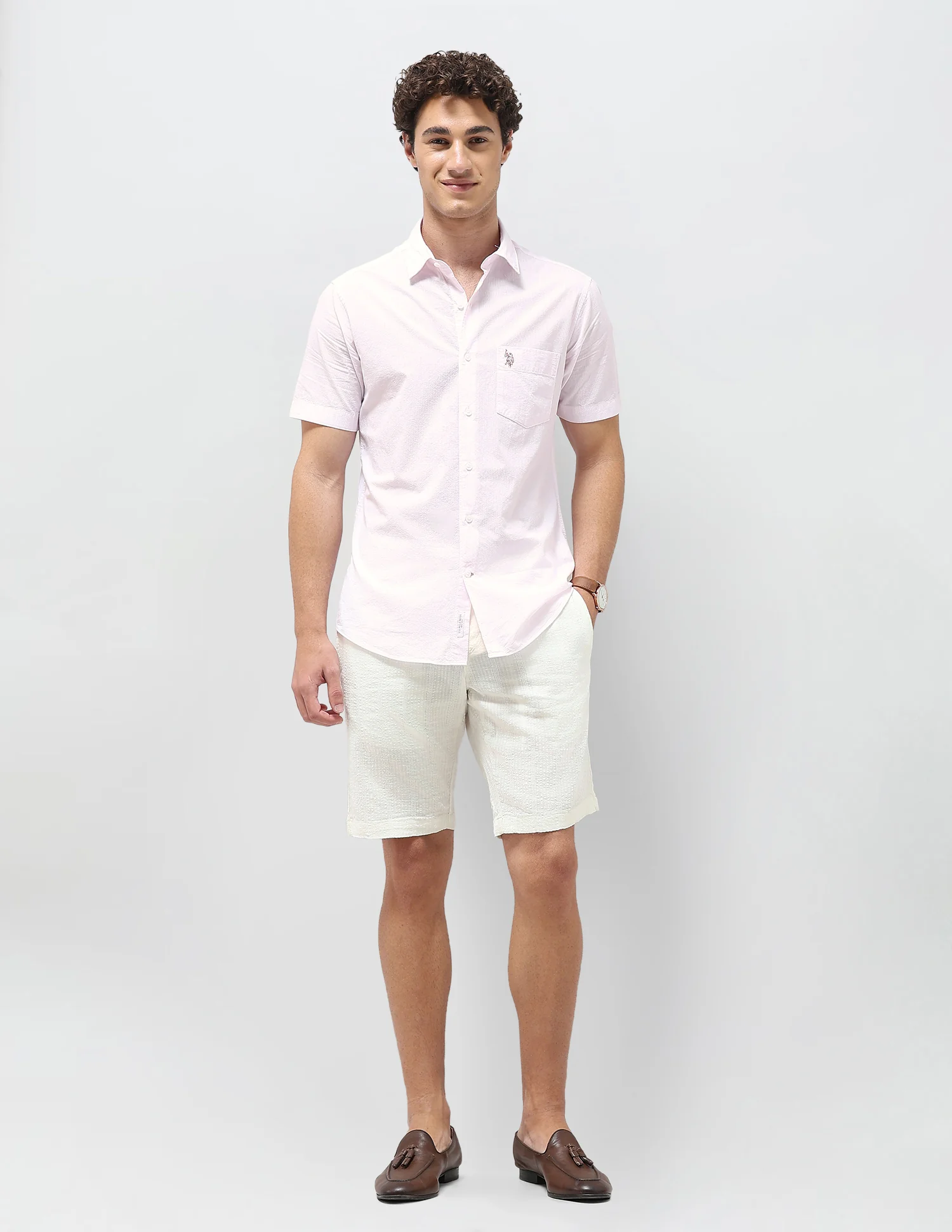 Pinstriped Seersucker Shirt - Image 3