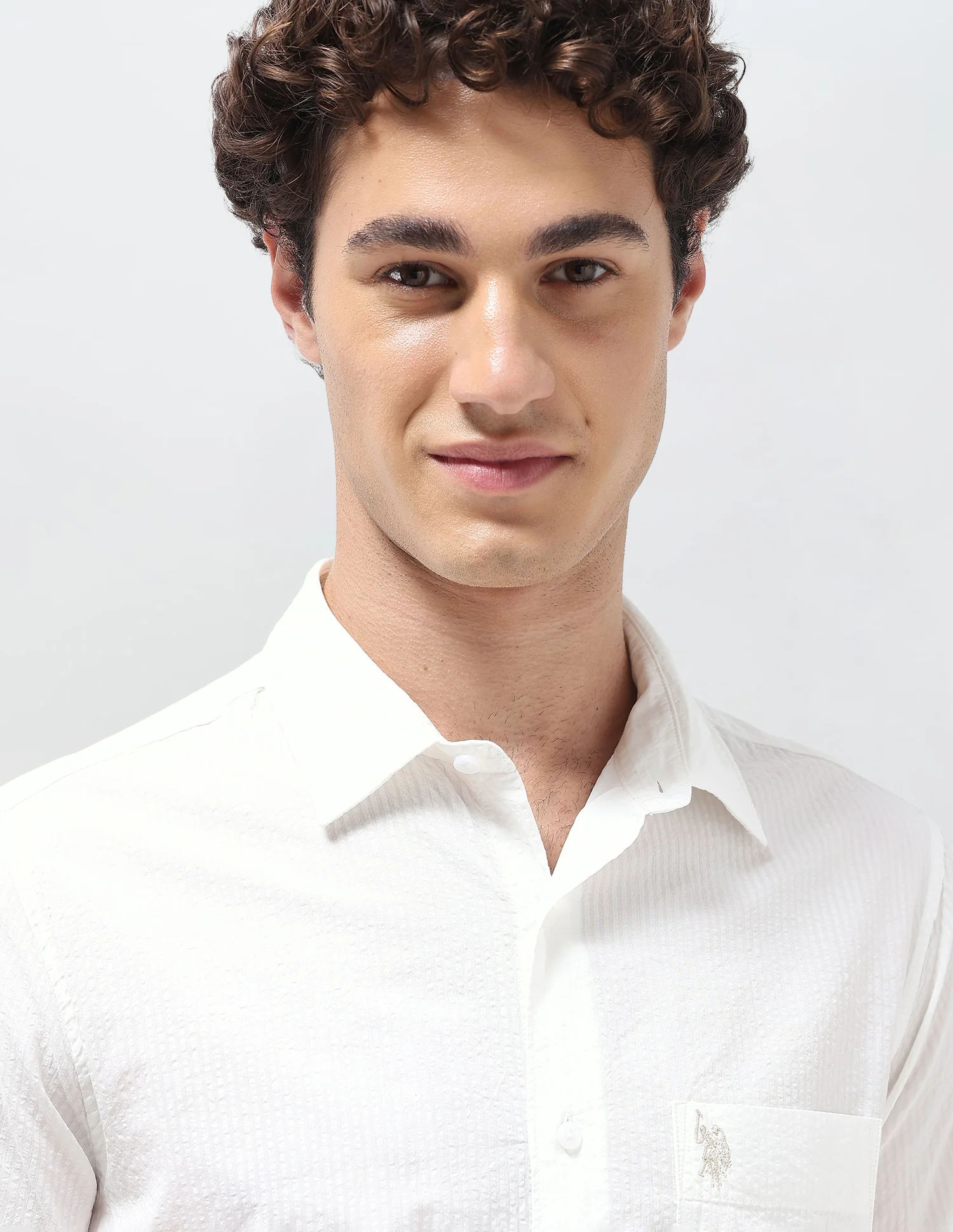 Pinstriped Seersucker Shirt - Image 7