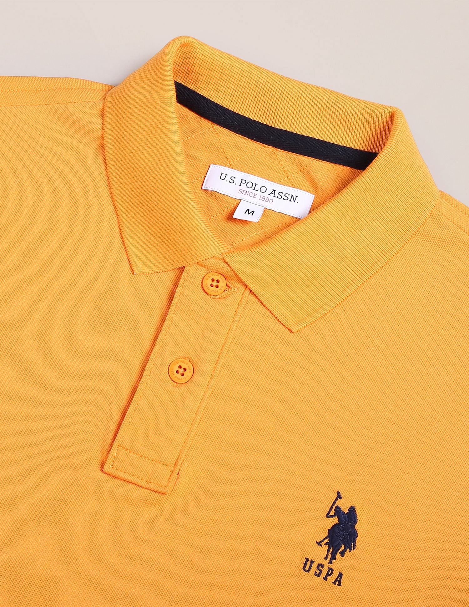 Pique Solid Polo Shirt - Image 2