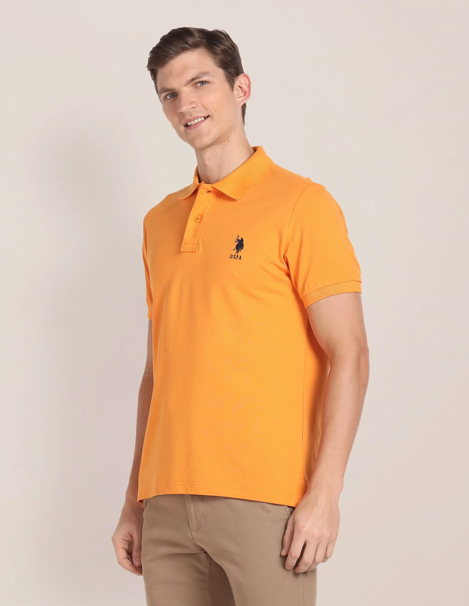 Pique Solid Polo Shirt - Image 4
