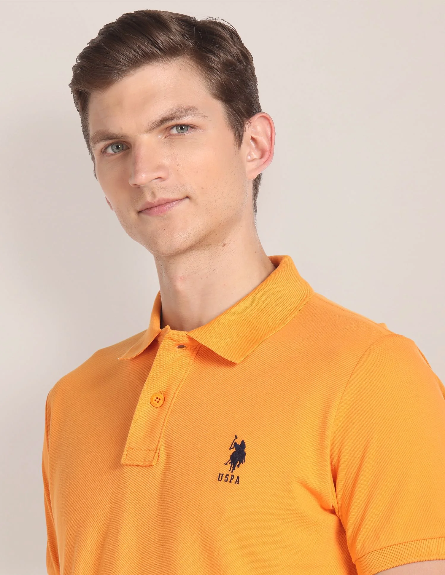 Pique Solid Polo Shirt - Image 7