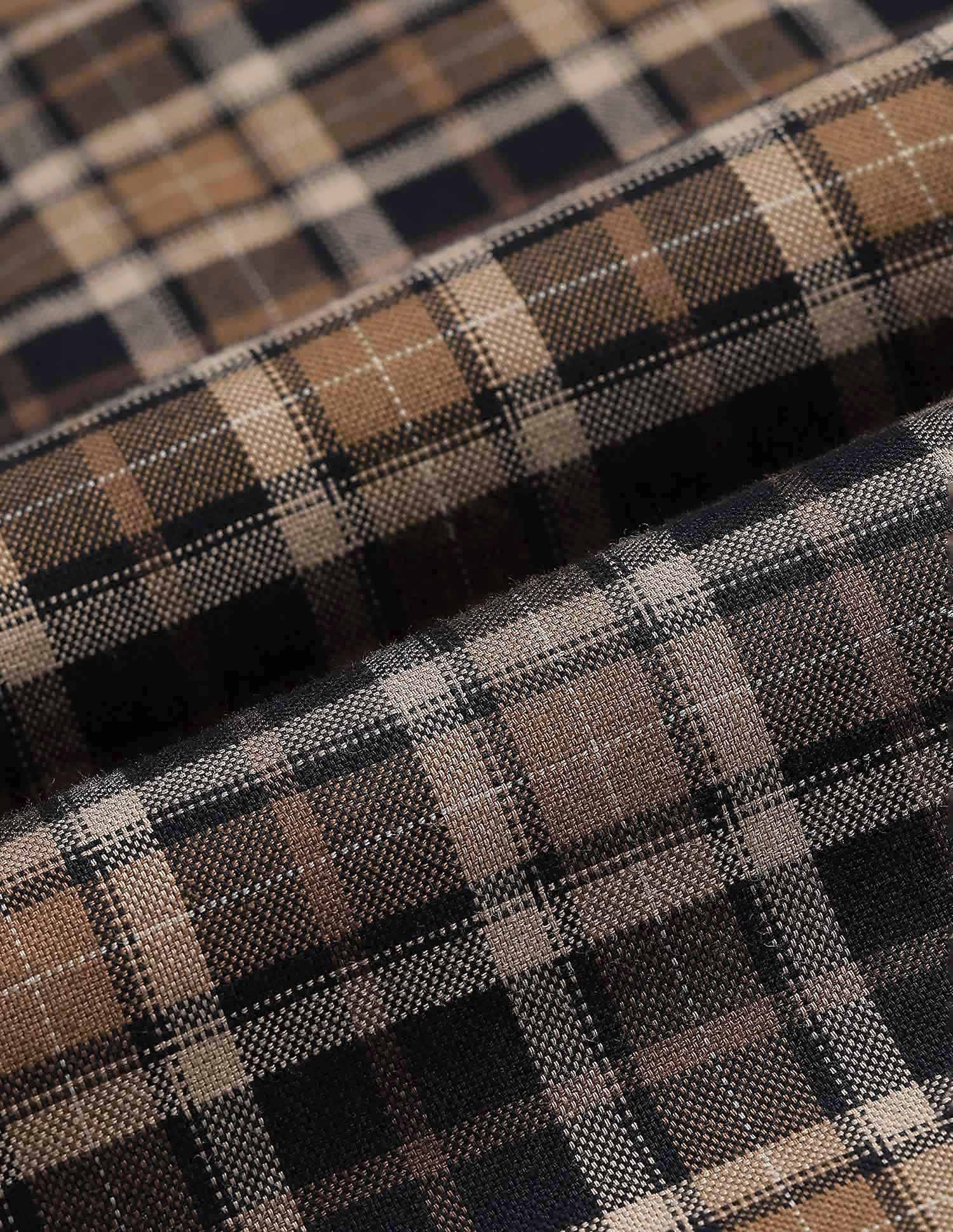 Plaid Checked Elevnado Regular Fit Shirt - Image 2