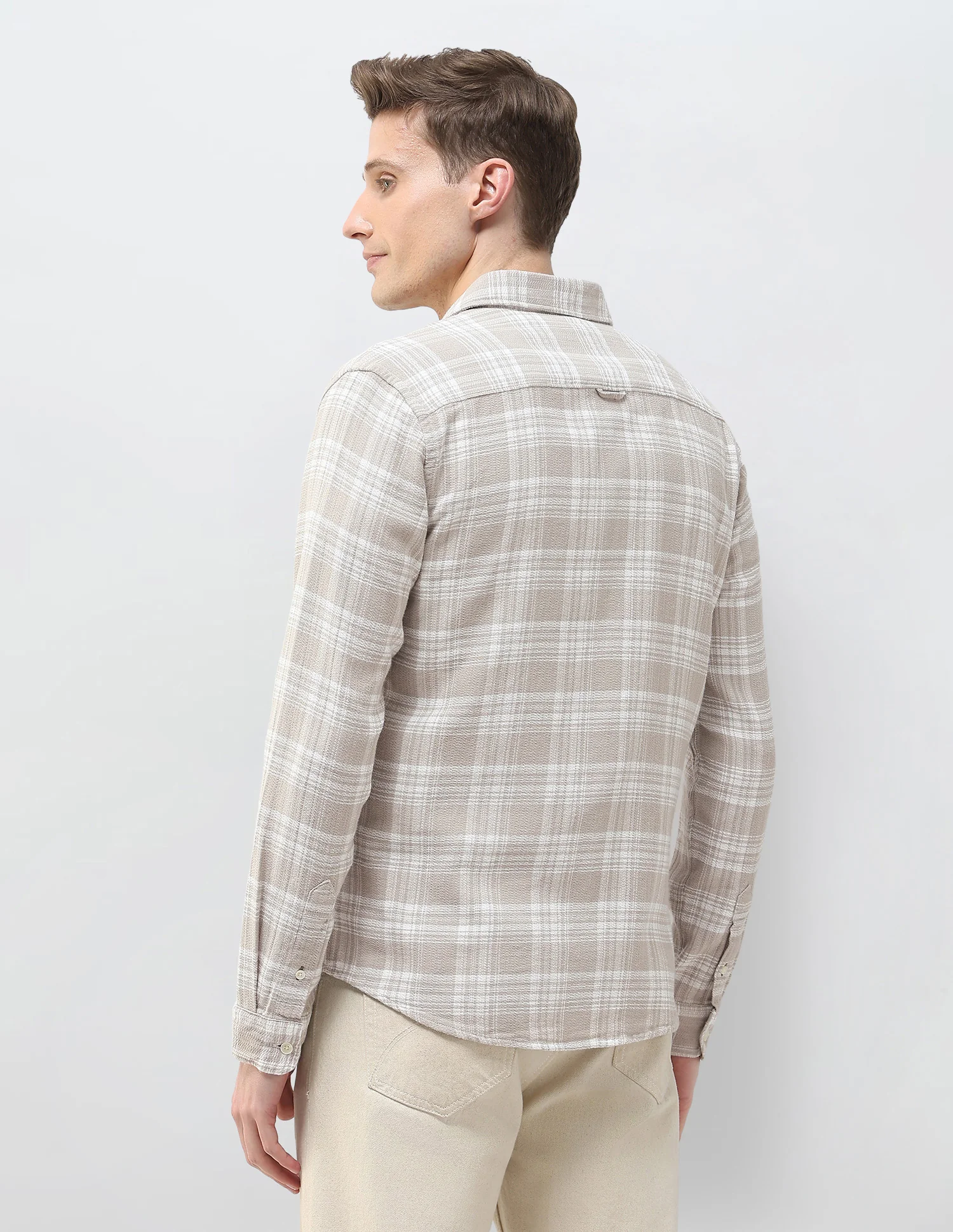 Plaid Checked Motel On The Coast Shirt - Image 5