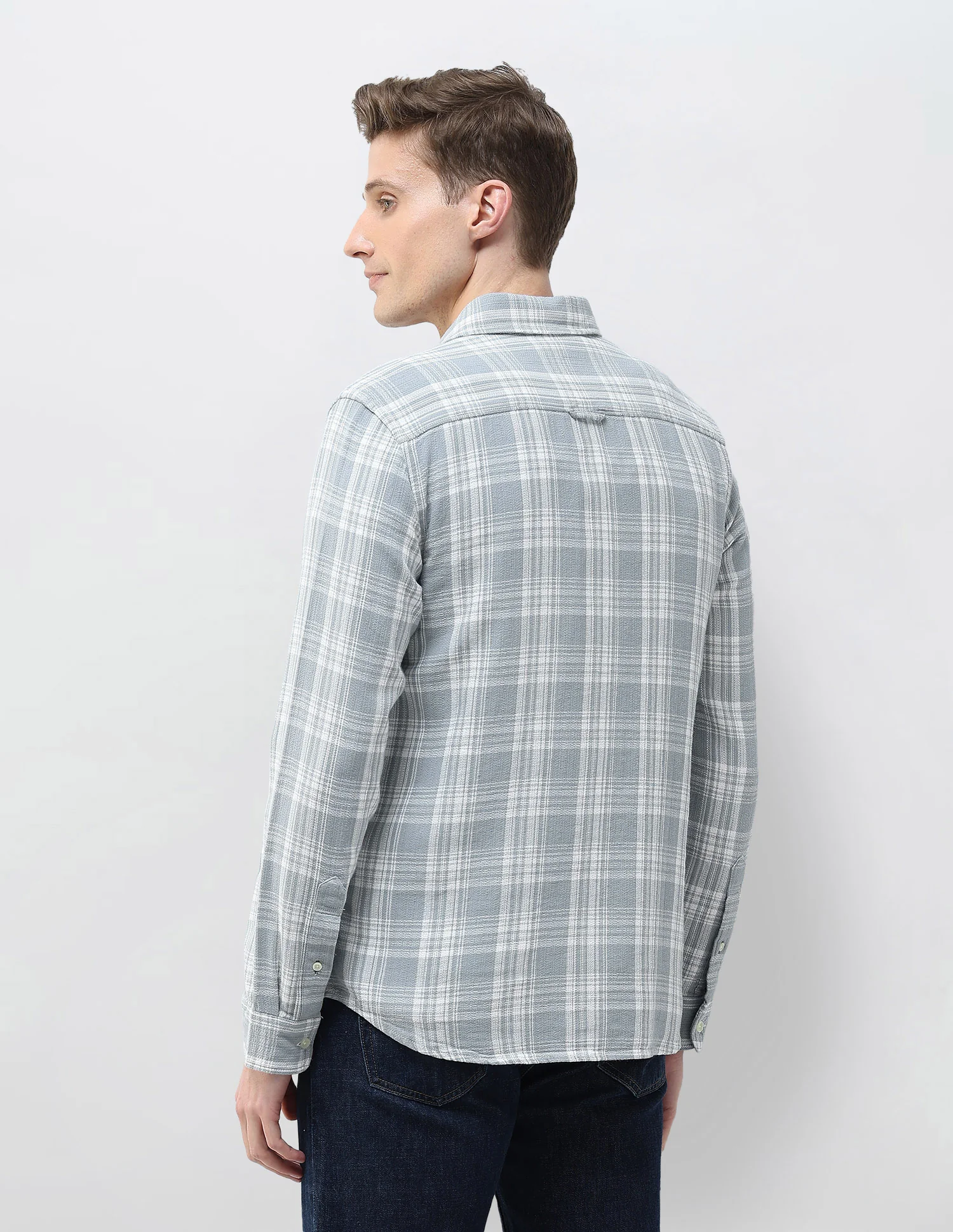 Plaid Checked Motel On The Coast Shirt - Image 5
