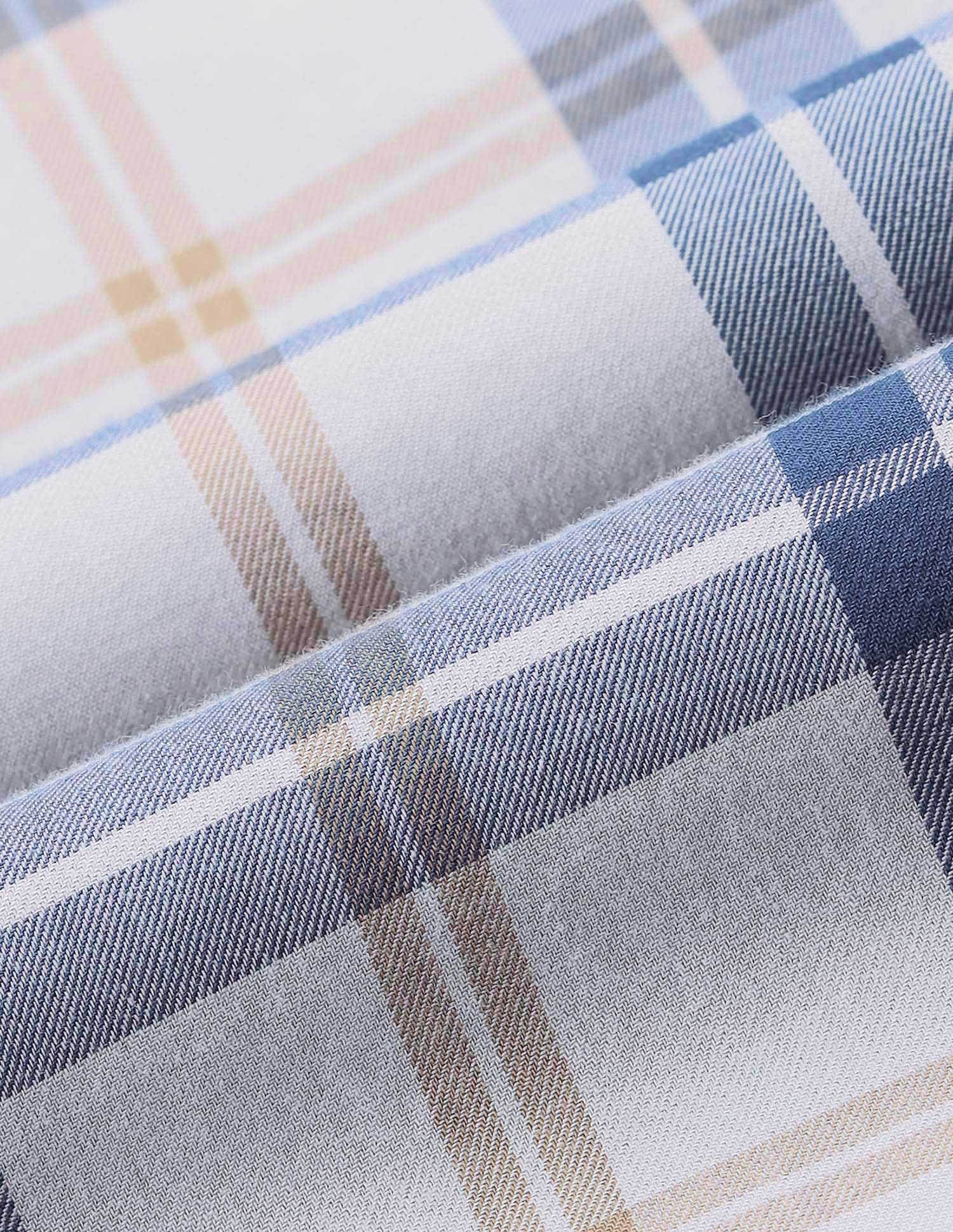 Plaid Checked Pure Cotton Shirt - Image 2