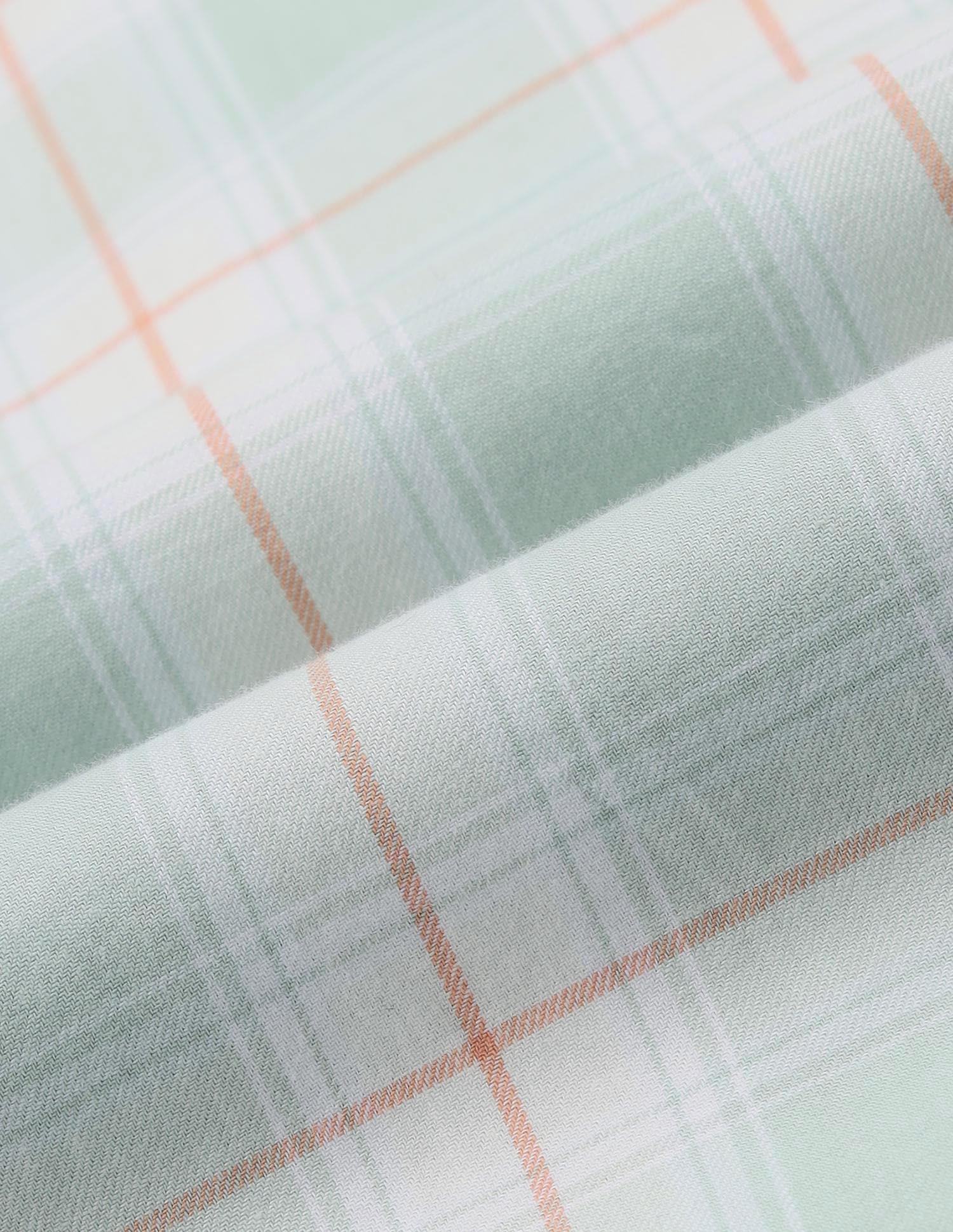 Plaid Checked Pure Cotton Shirt - Image 2