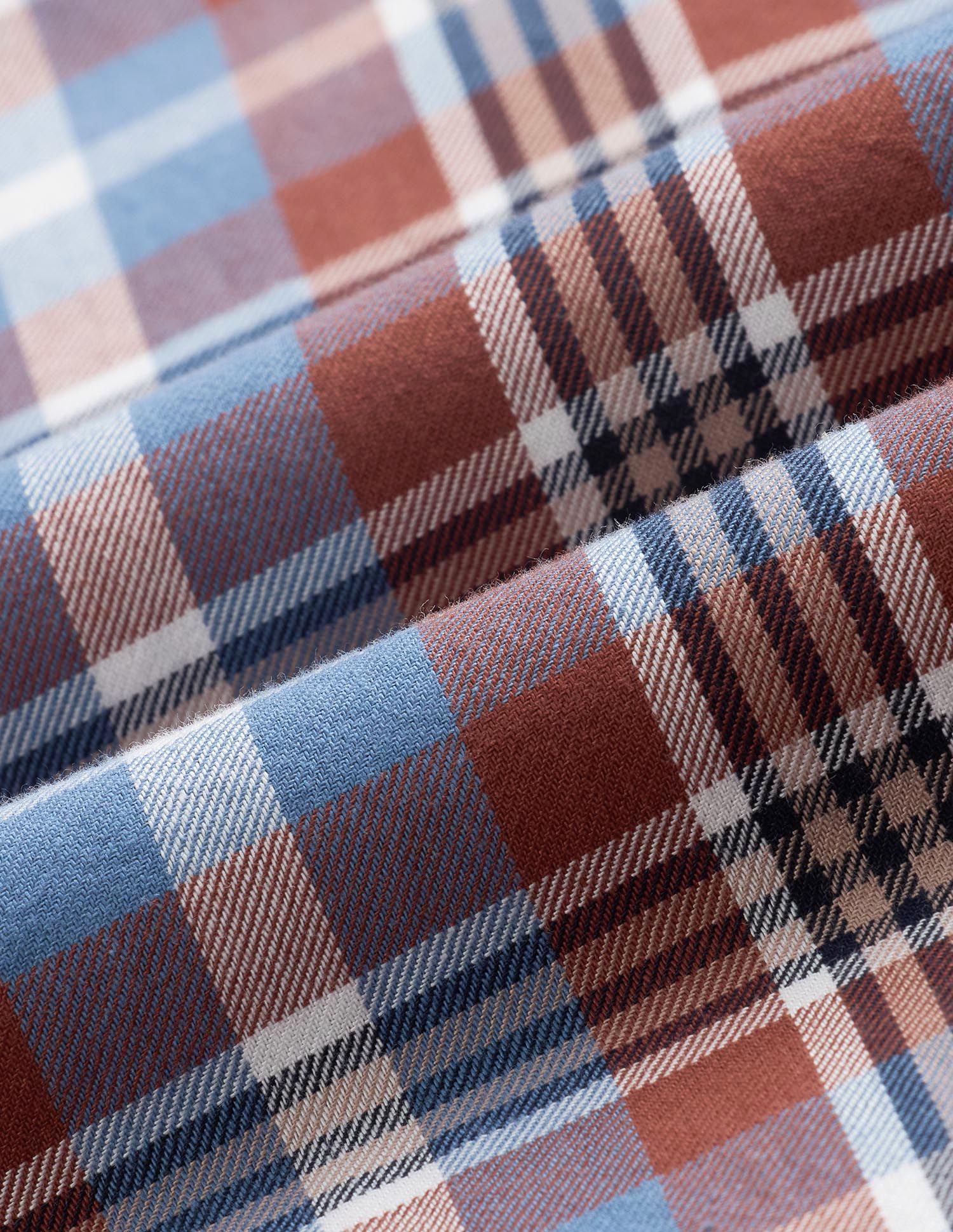 Plaid Checked Pure Cotton Shirt - Image 2
