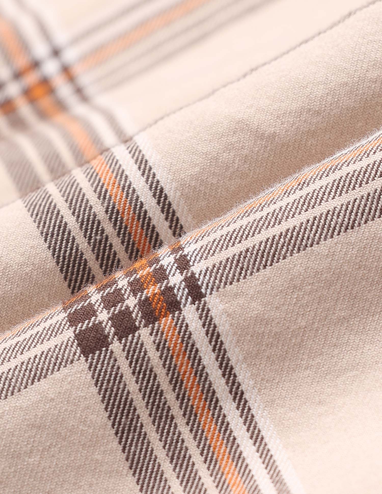 Plaid Checked Pure Cotton Shirt - Image 2