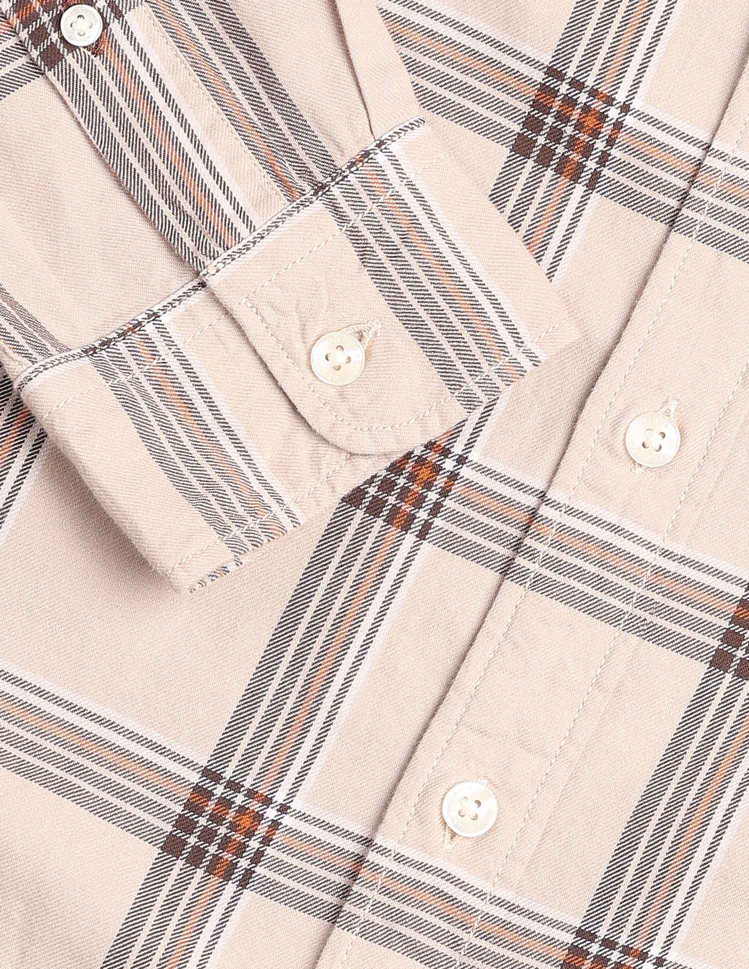 Plaid Checked Pure Cotton Shirt - Image 8
