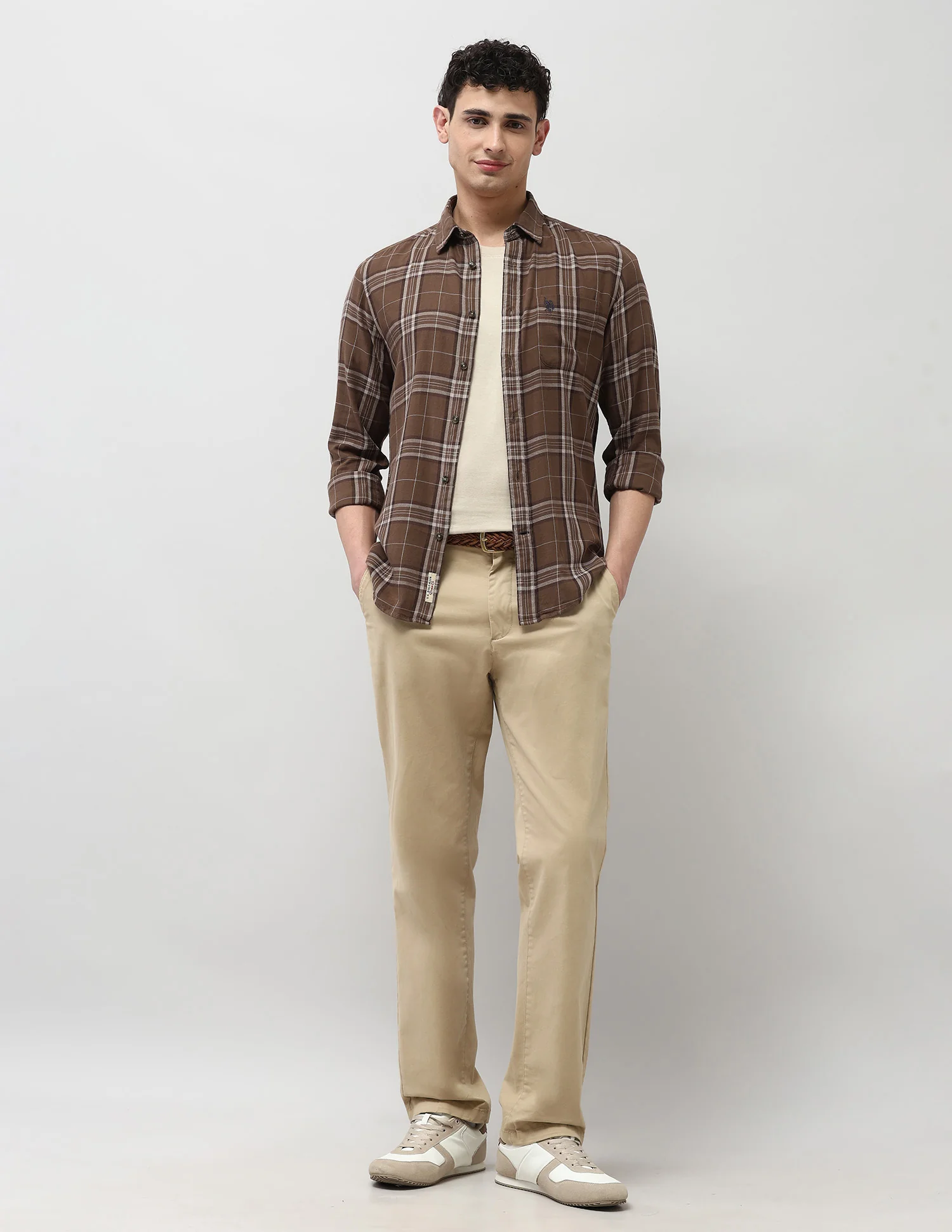 Plaid Checked Pure Cotton Shirt - Image 3