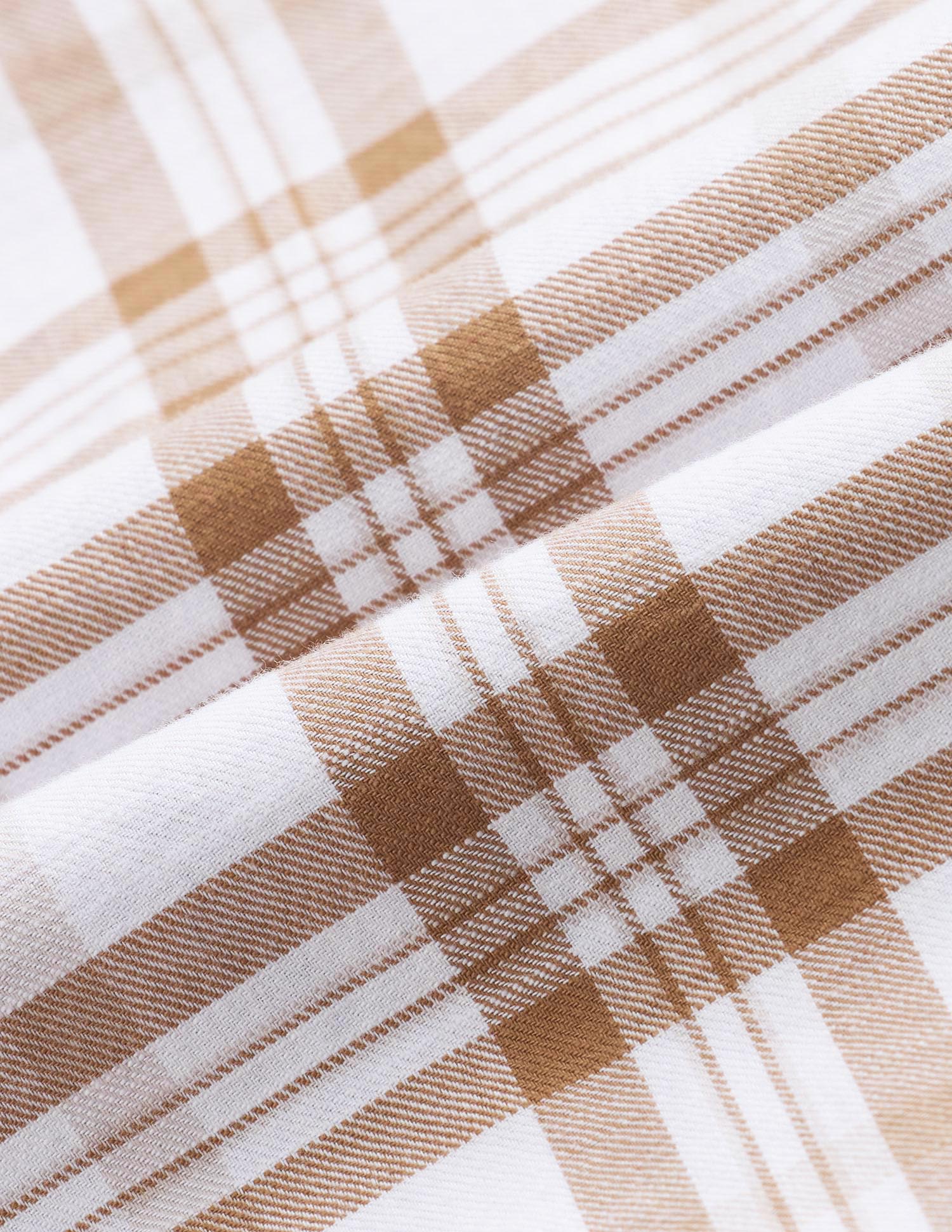 Plaid Checked Pure Cotton Shirt - Image 2