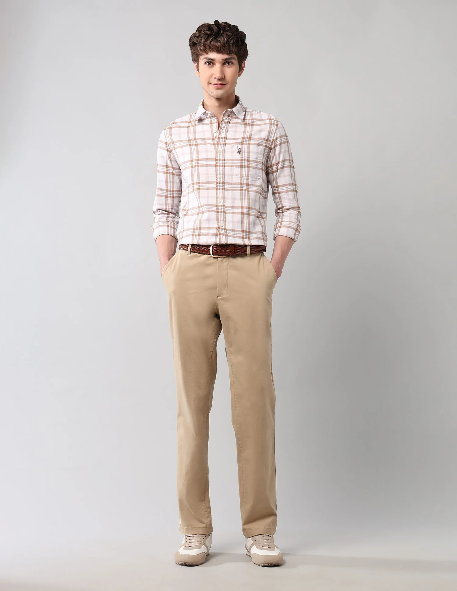 Plaid Checked Pure Cotton Shirt - Image 3