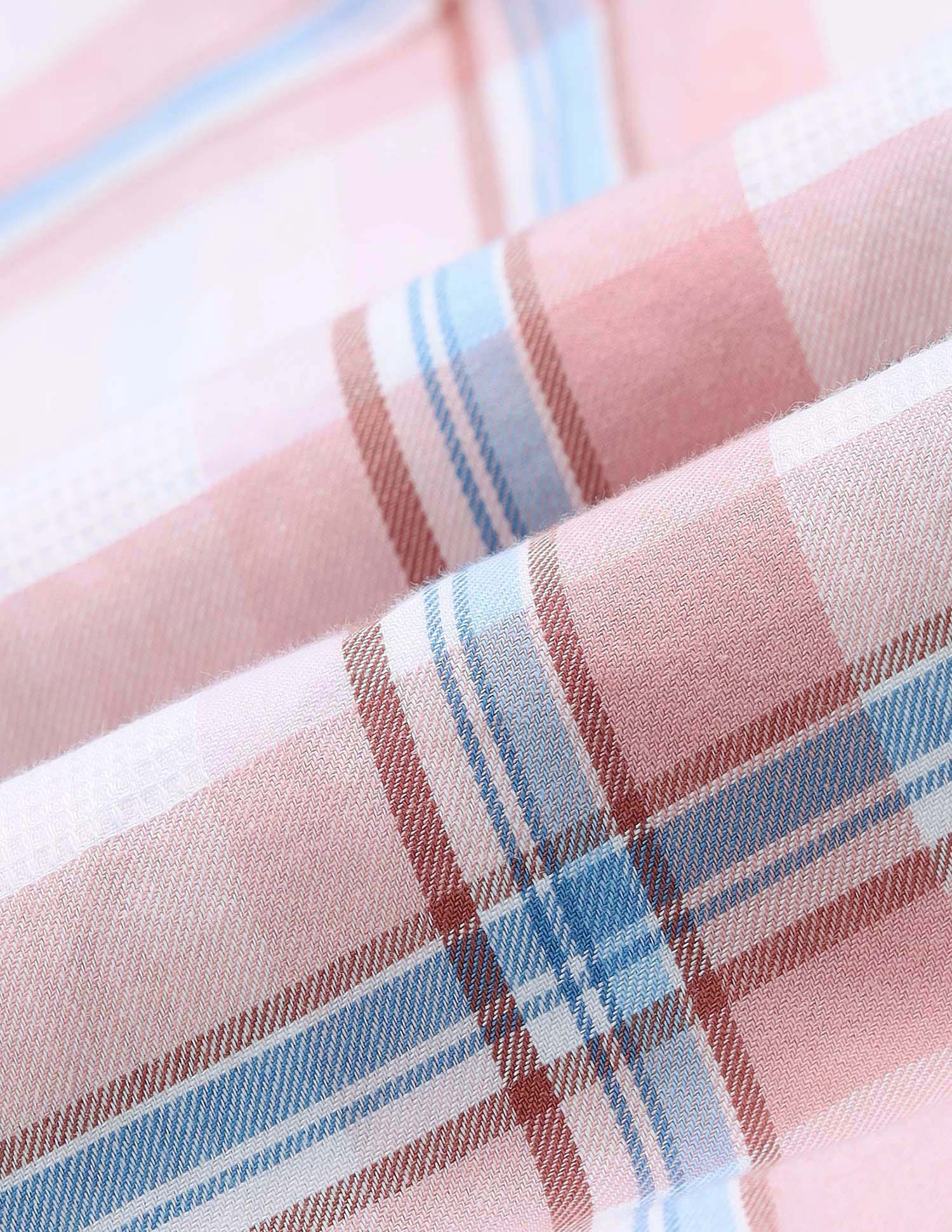 Plaid Checked Pure Cotton Shirt - Image 2