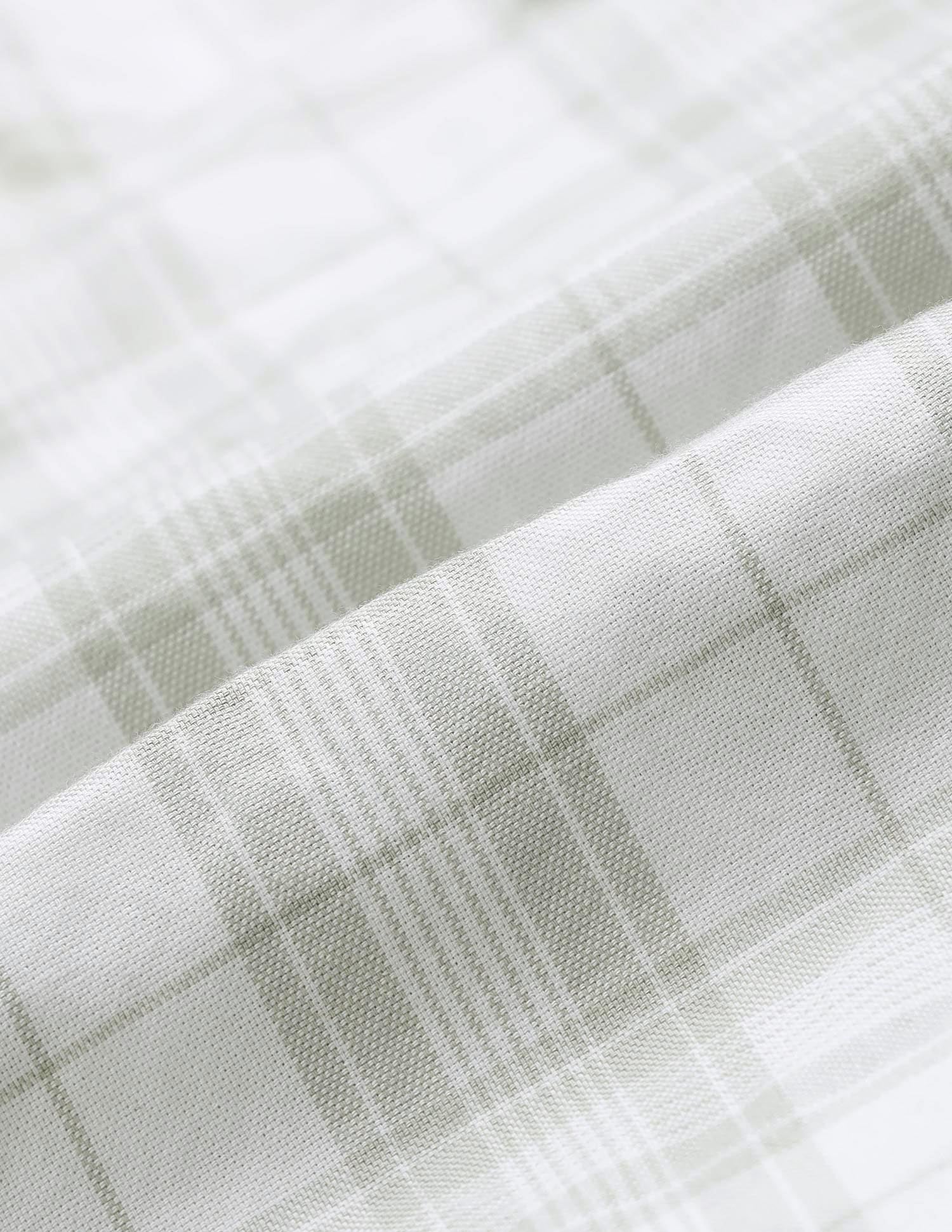 Plaid Checked Pure Cotton Shirt - Image 2