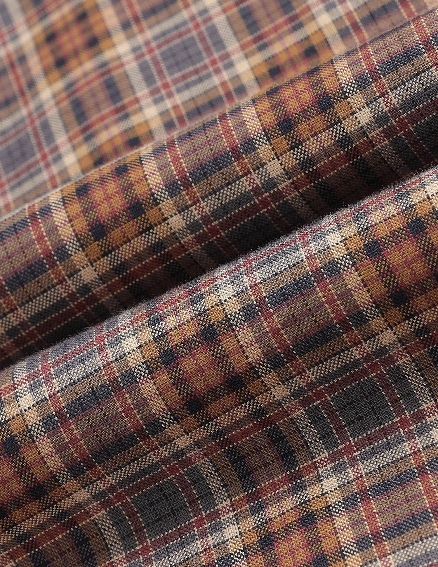 Plaid Checked Regular Fit Shirt - Image 2