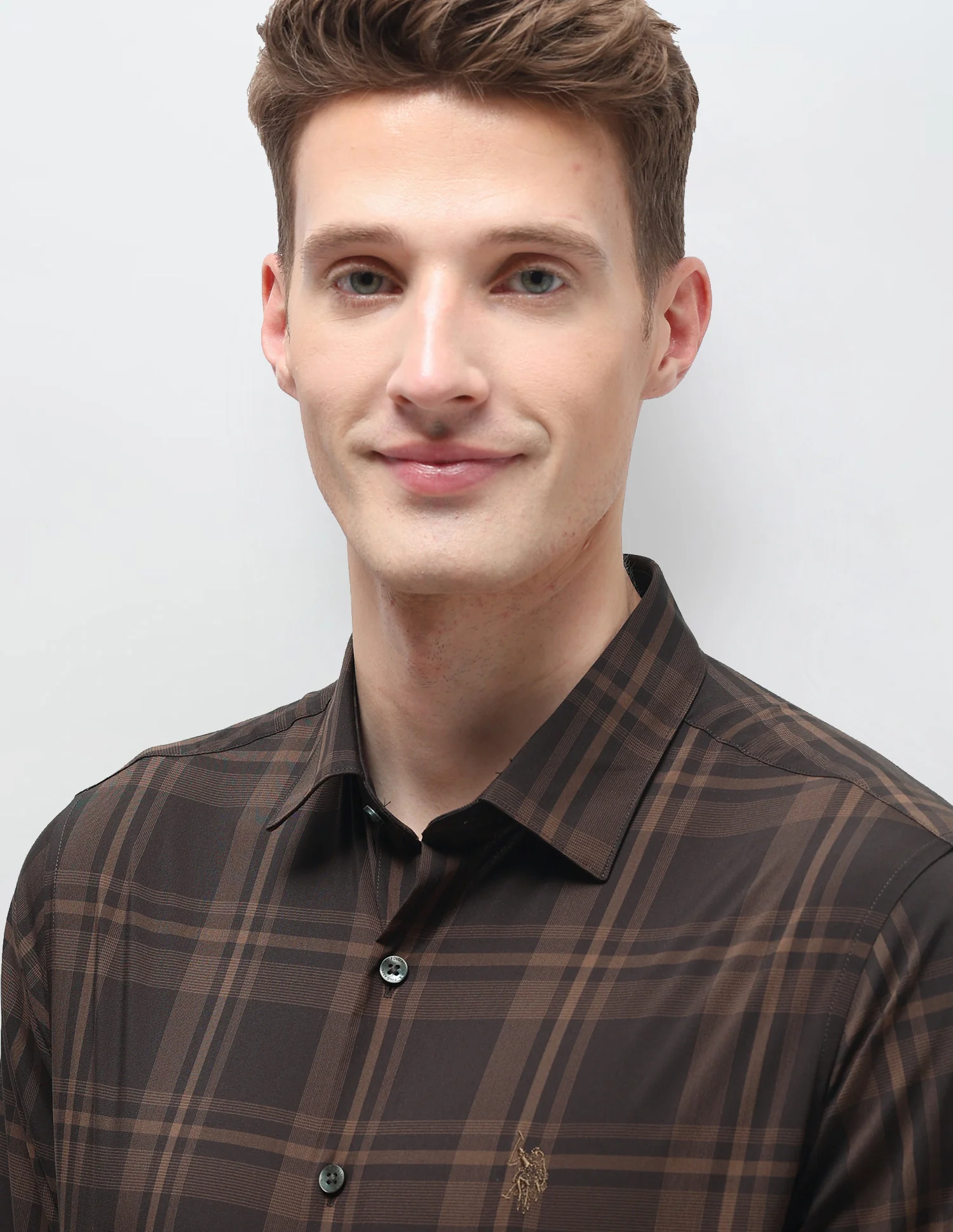 Plaid Checked Regular Fit Shirt - Image 7