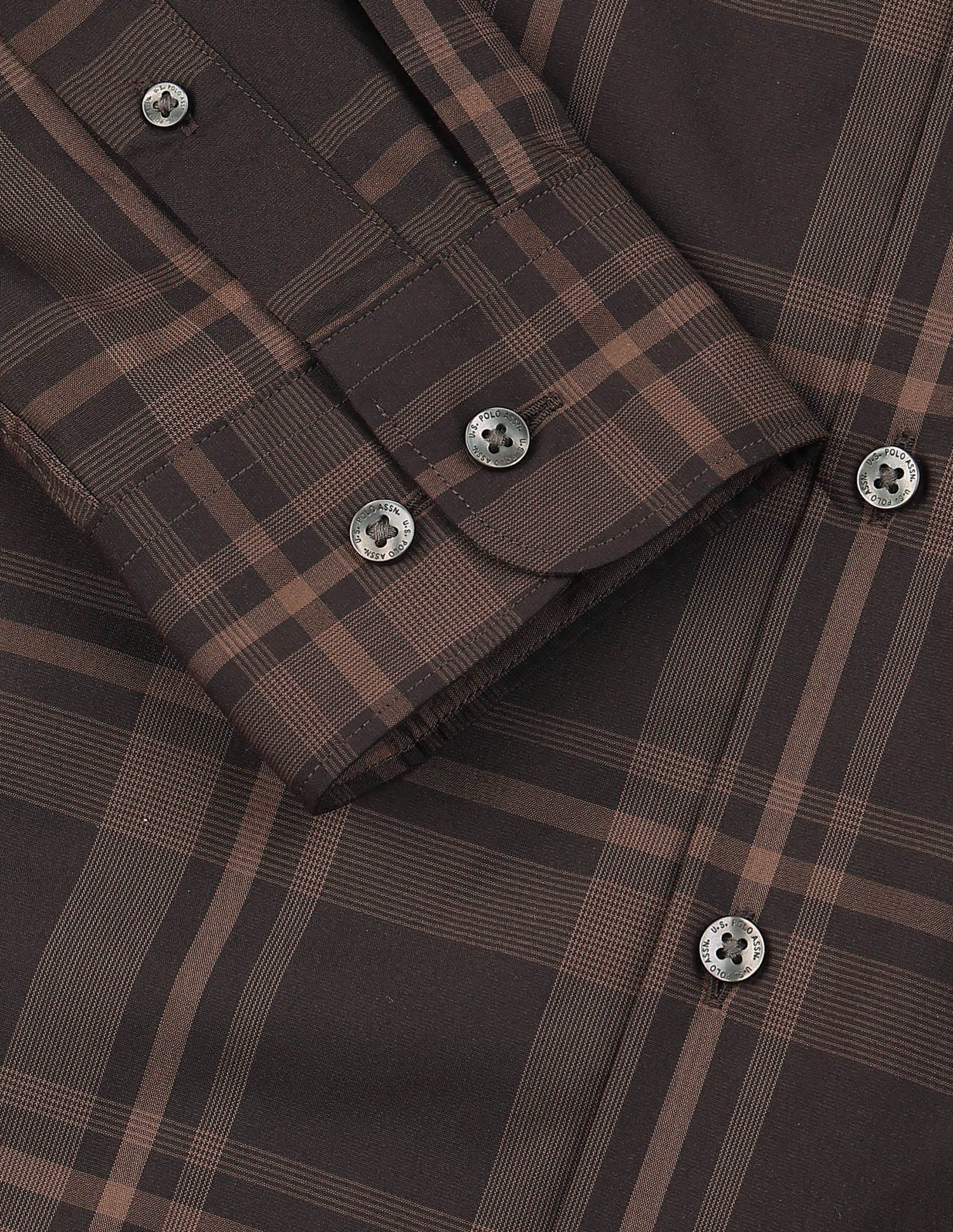Plaid Checked Regular Fit Shirt - Image 8