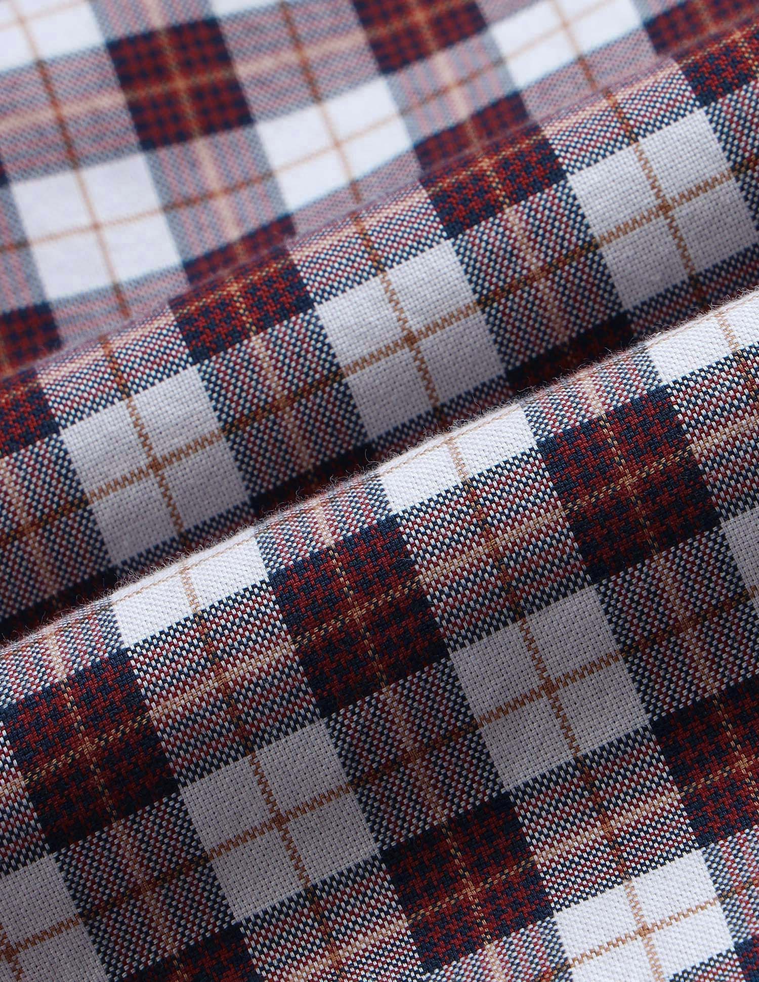 Plaid Checked Regular Fit Shirt - Image 2