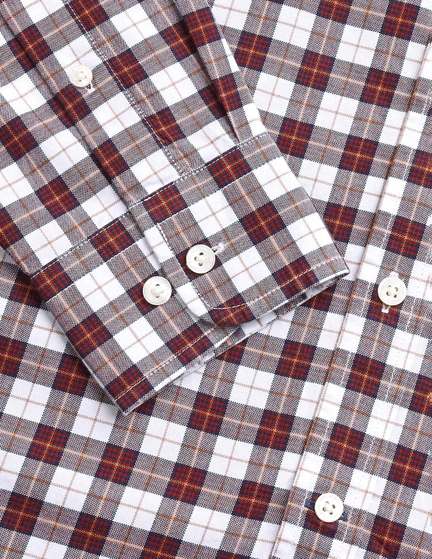 Plaid Checked Regular Fit Shirt - Image 8