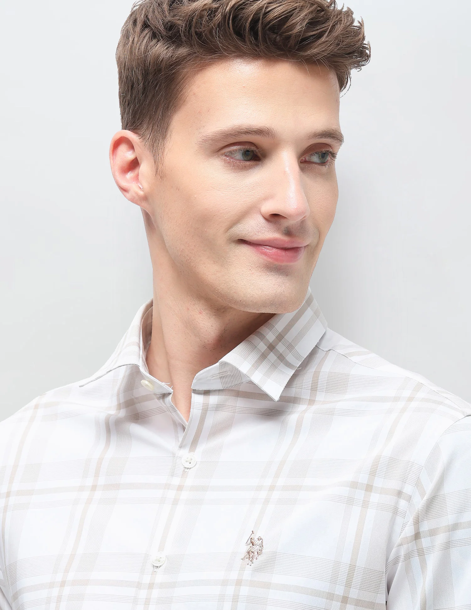 Plaid Checked Regular Fit Shirt - Image 7
