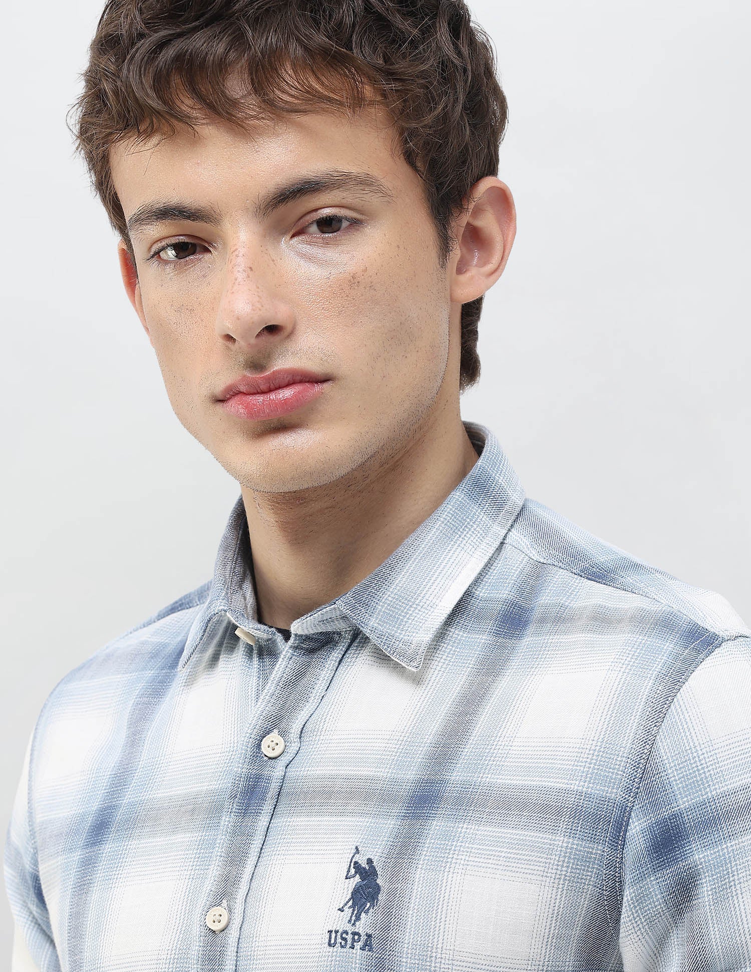Plaid Checked Regular Fit Shirt - Image 7