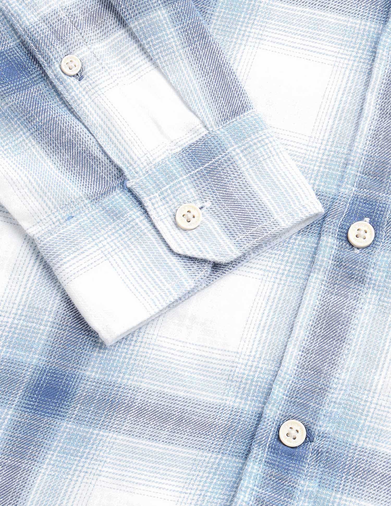 Plaid Checked Regular Fit Shirt - Image 8