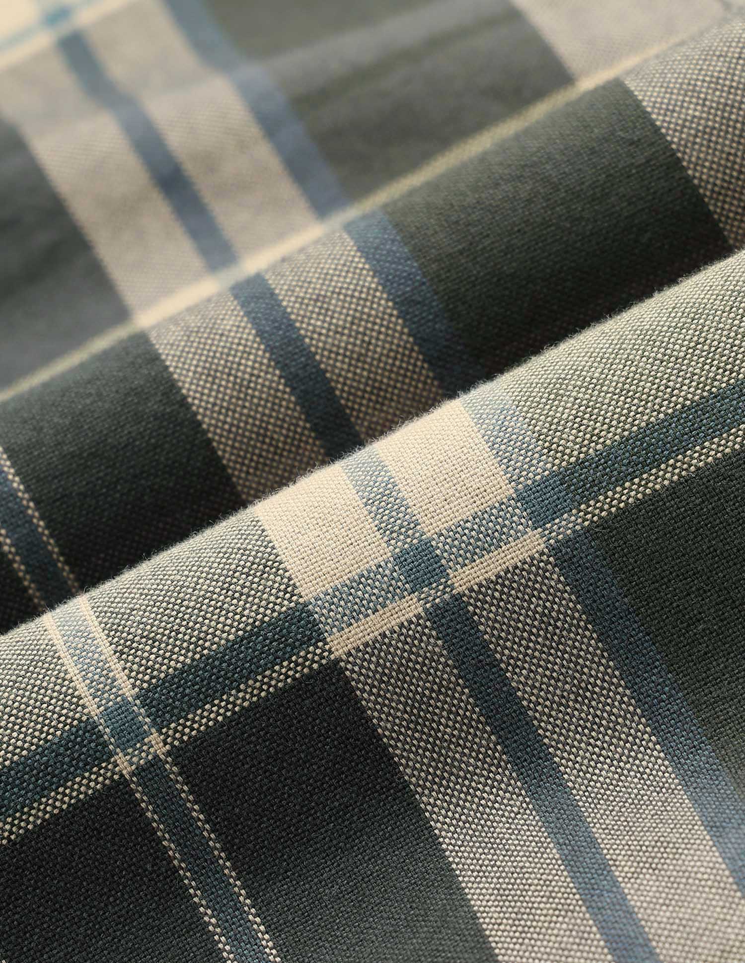 Plaid Checked Tailored Fit Shirt - Image 2